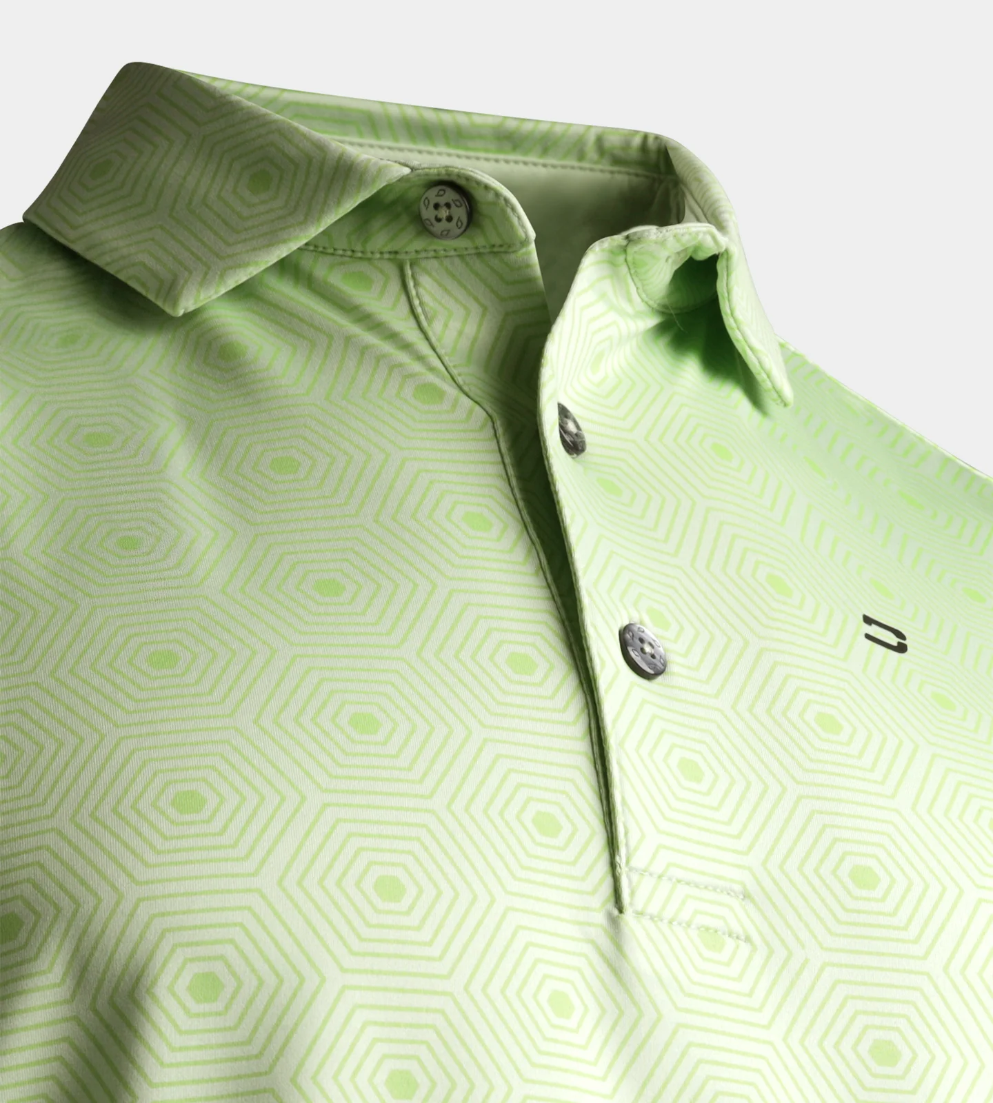 SIX GRID POLO - JADE - Image 6