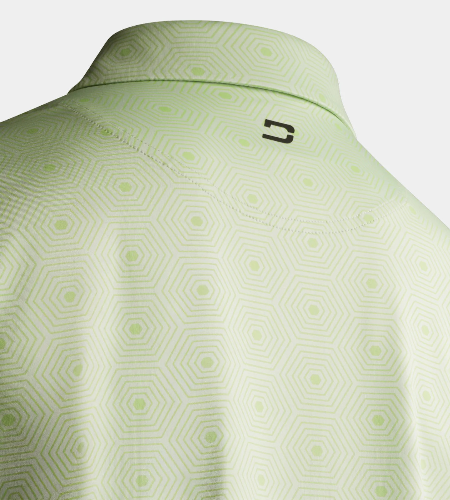 SIX GRID POLO - JADE - Image 7