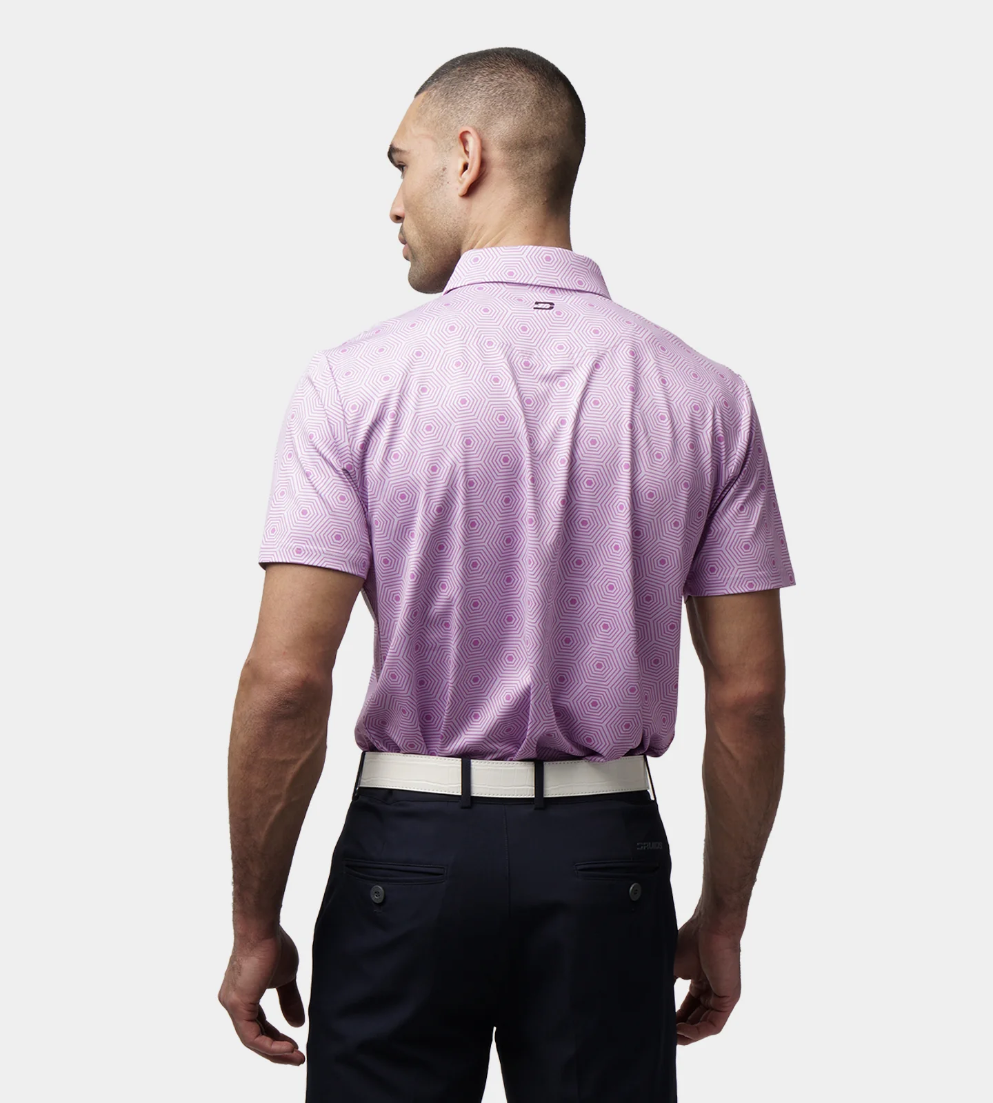 SIX GRID POLO - LAVENDER - Image 4