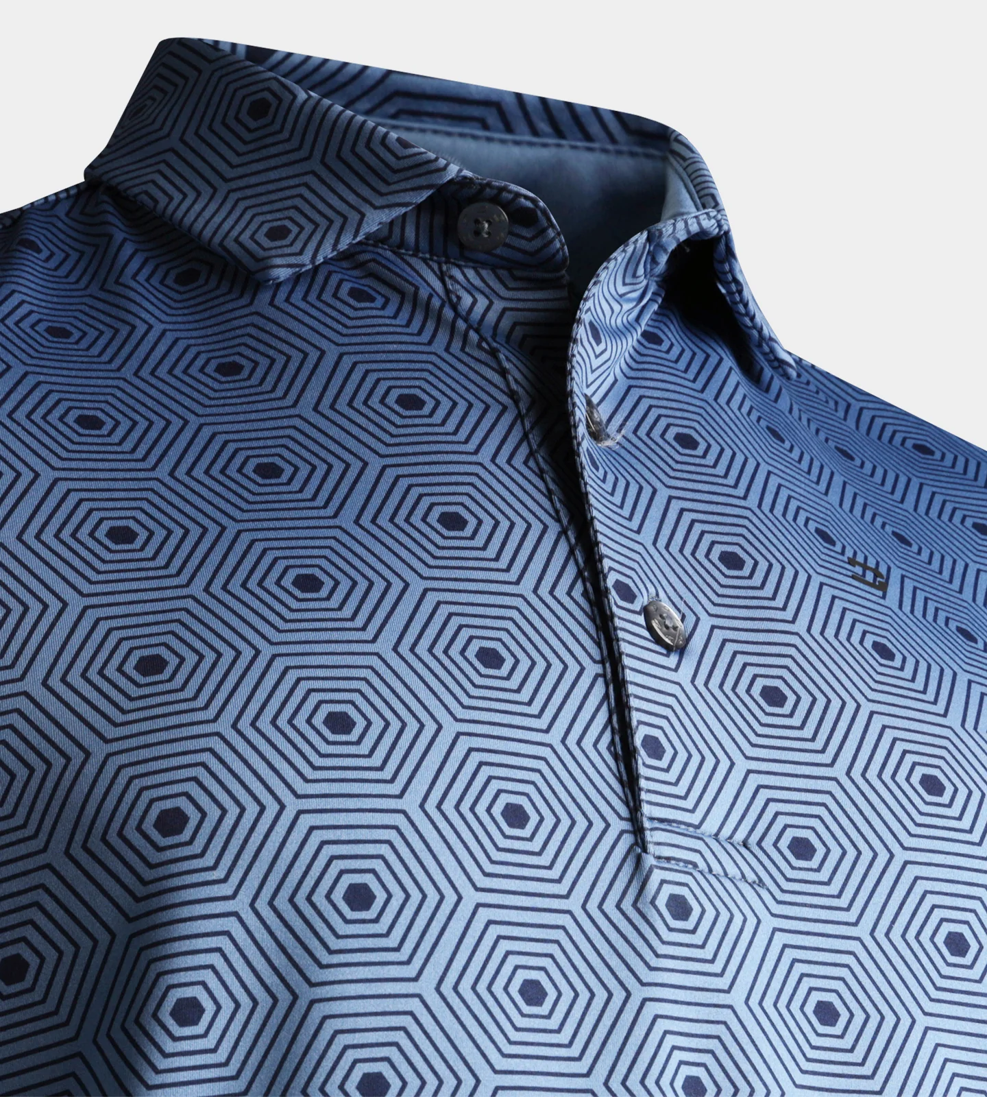 SIX GRID POLO - NAVY - Image 6