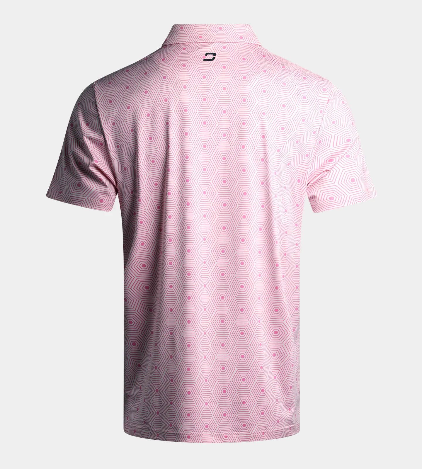 SIX GRID POLO - PINK - Image 2