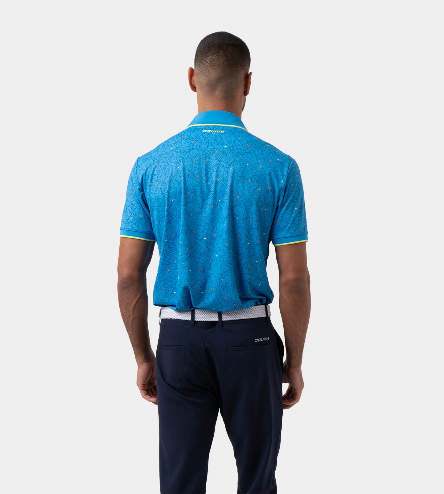 SKETCH SHOT POLO - BLUE - Image 4