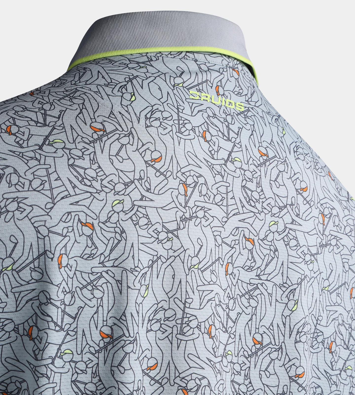 SKETCH SHOT POLO - GREY - Image 7