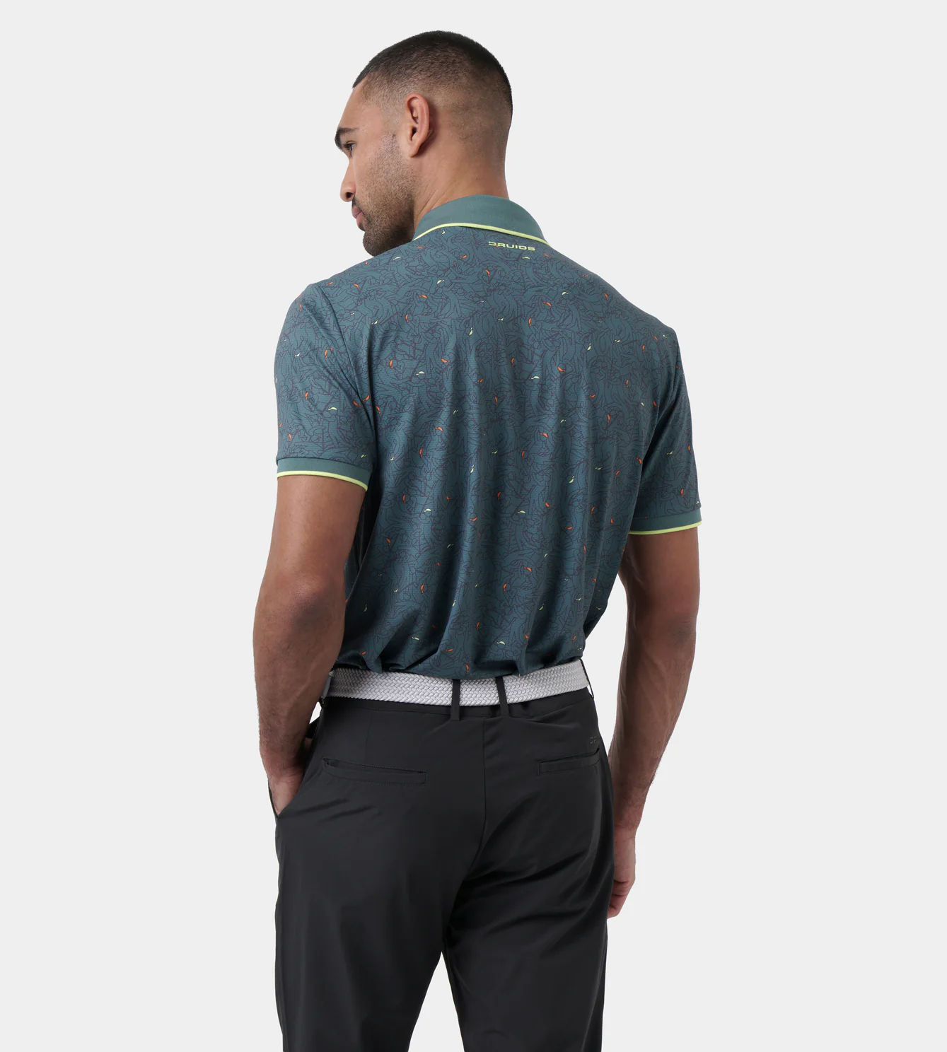 SKETCH SHOT POLO - SAGE - Image 5