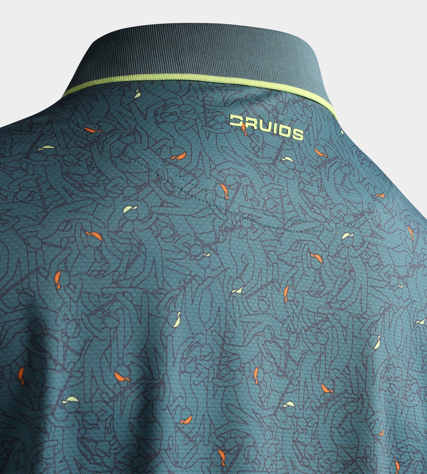 SKETCH SHOT POLO - SAGE - Image 7