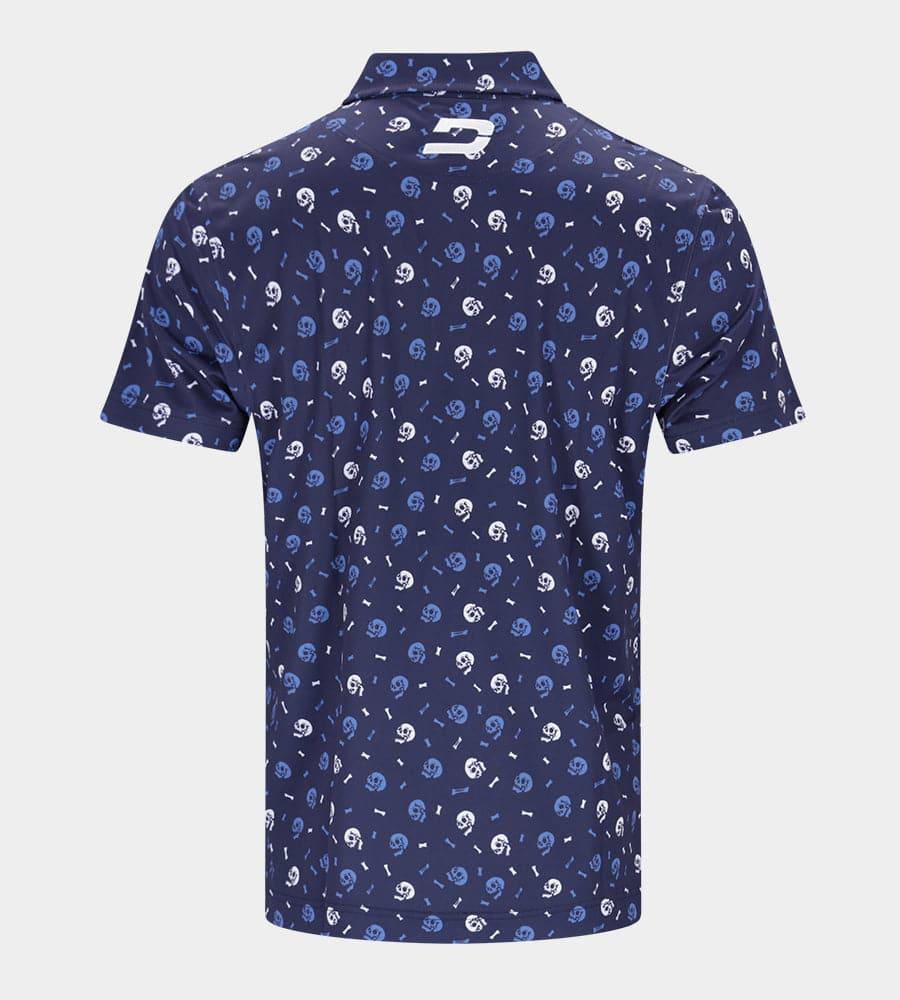 SKULLZ 2.0 POLO - NAVY - Image 2