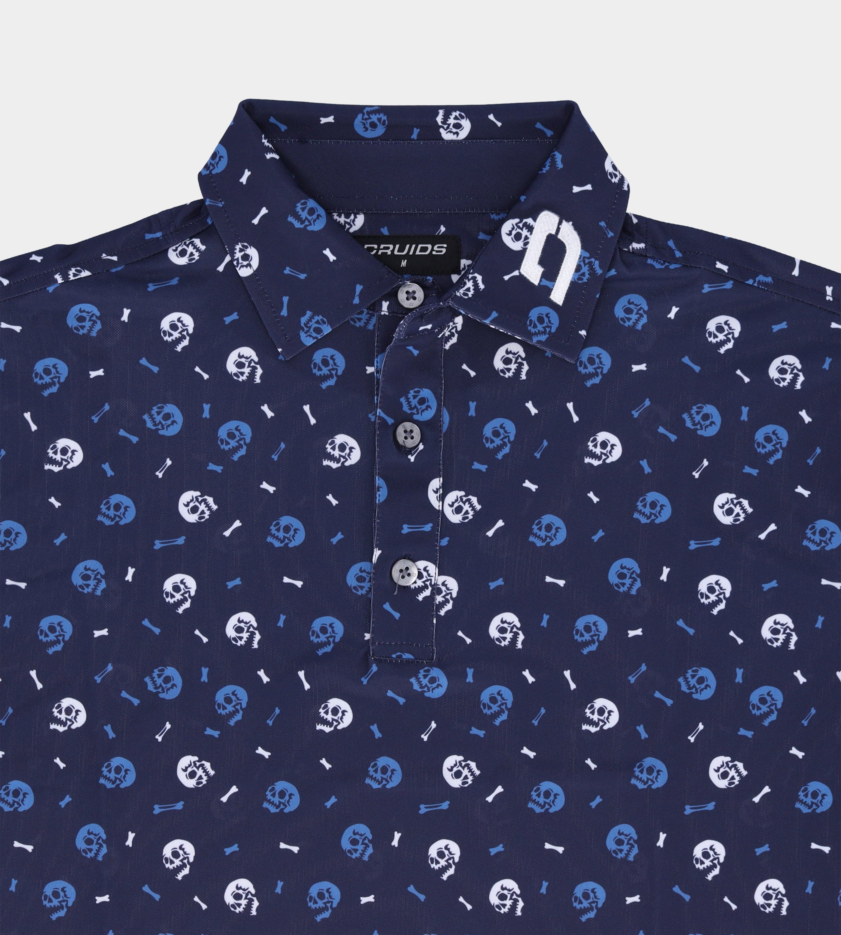 SKULLZ 2.0 POLO - NAVY - Image 3