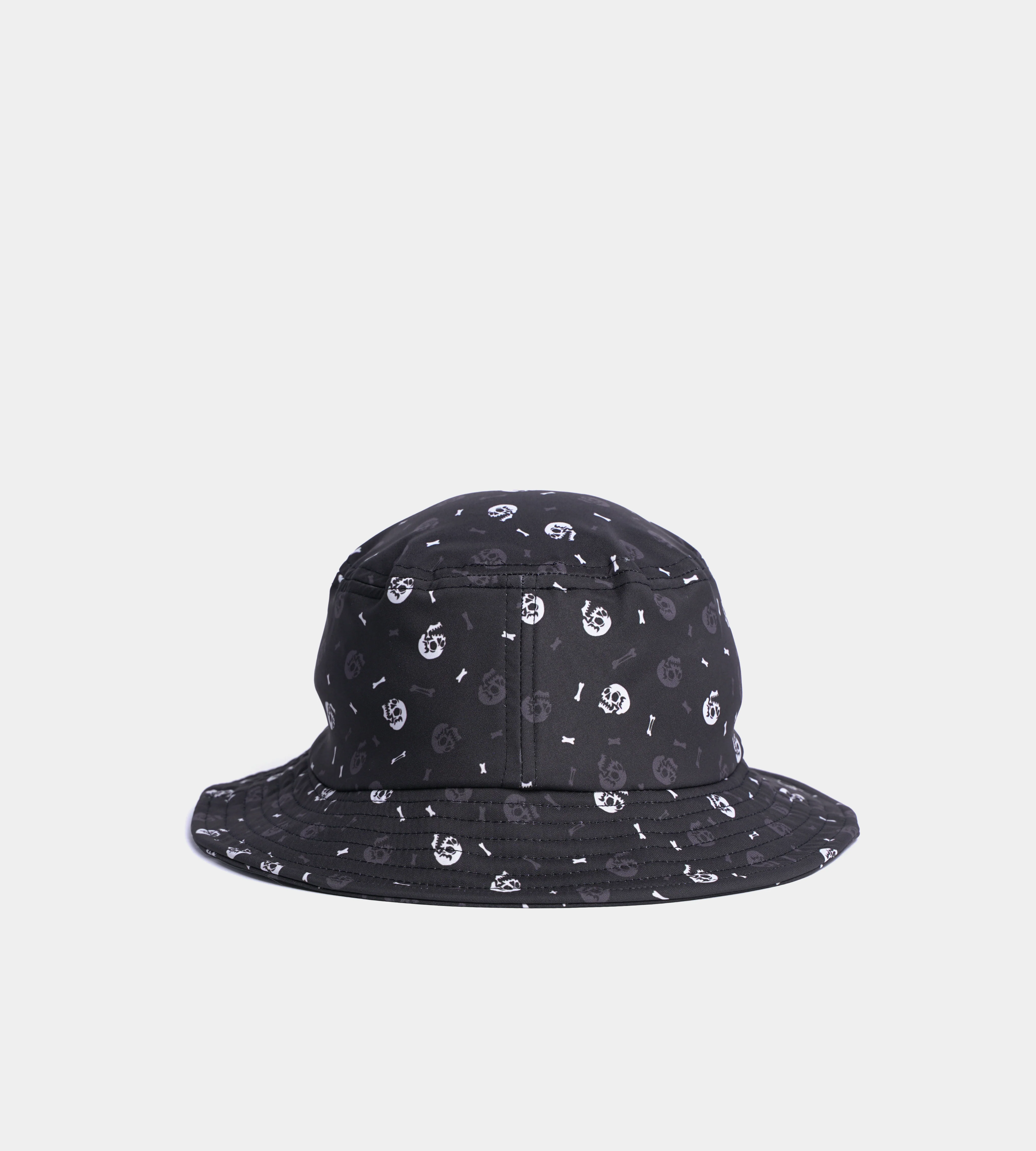 SKULLZ BUCKET HAT - BLACK - Image 2