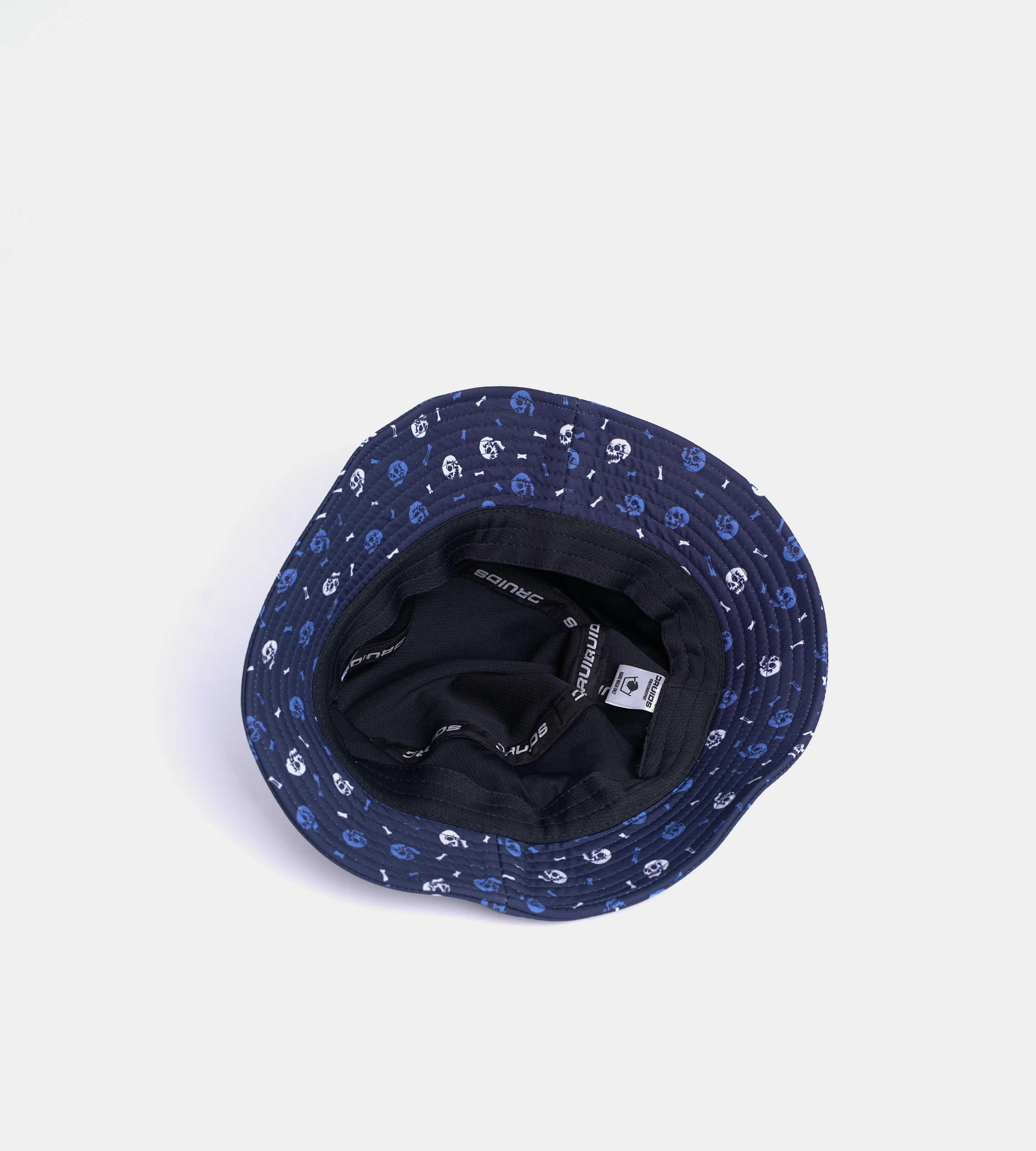 SKULLZ BUCKET HAT - NAVY - Image 3