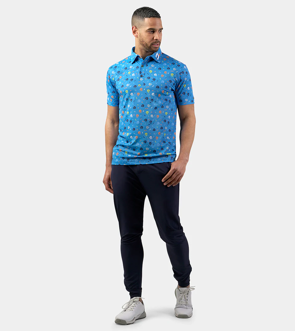 SKULLZ POLO - BLUE - Image 7