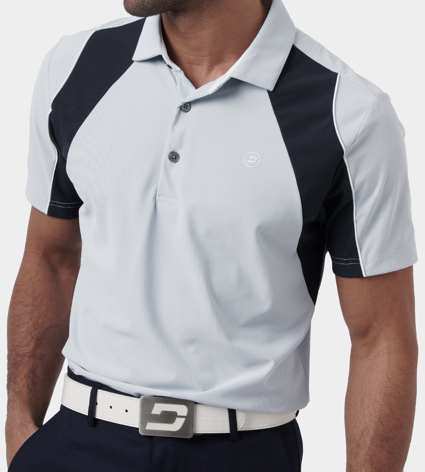 SLATE POLO - BLUE / WHITE - Image 4