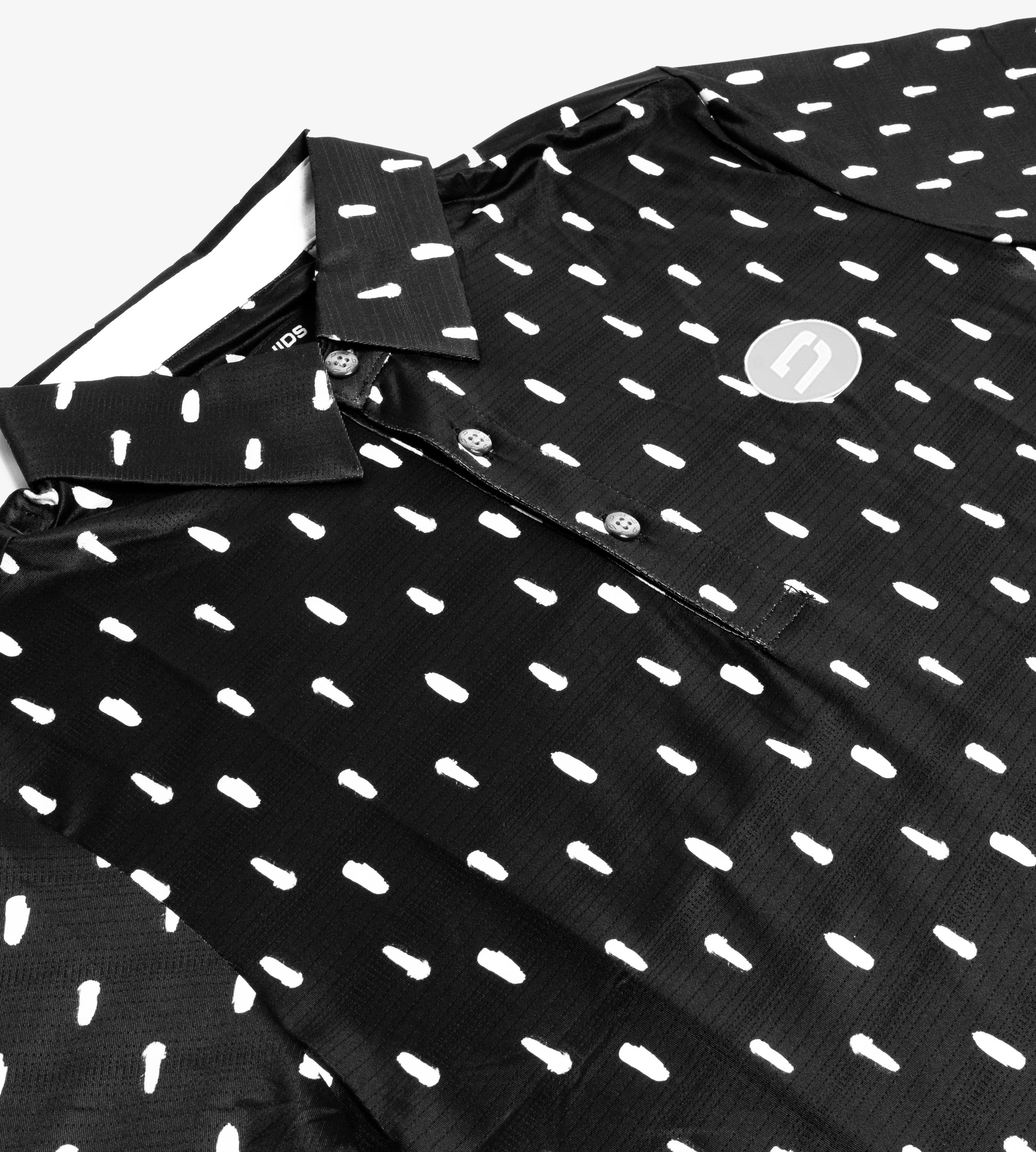 SPLATTER POLO - BLACK - Image 3