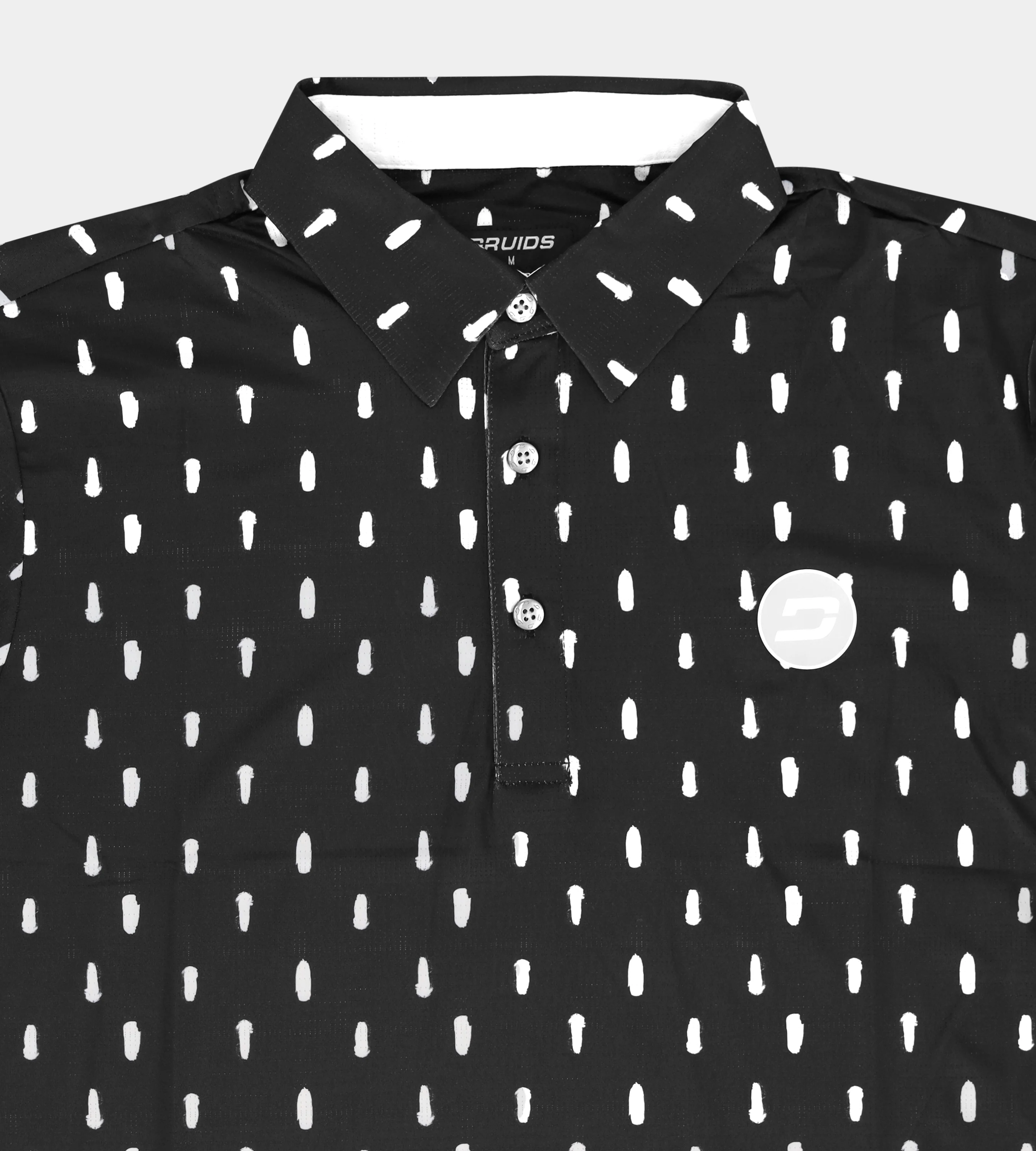 SPLATTER POLO - BLACK - Image 6