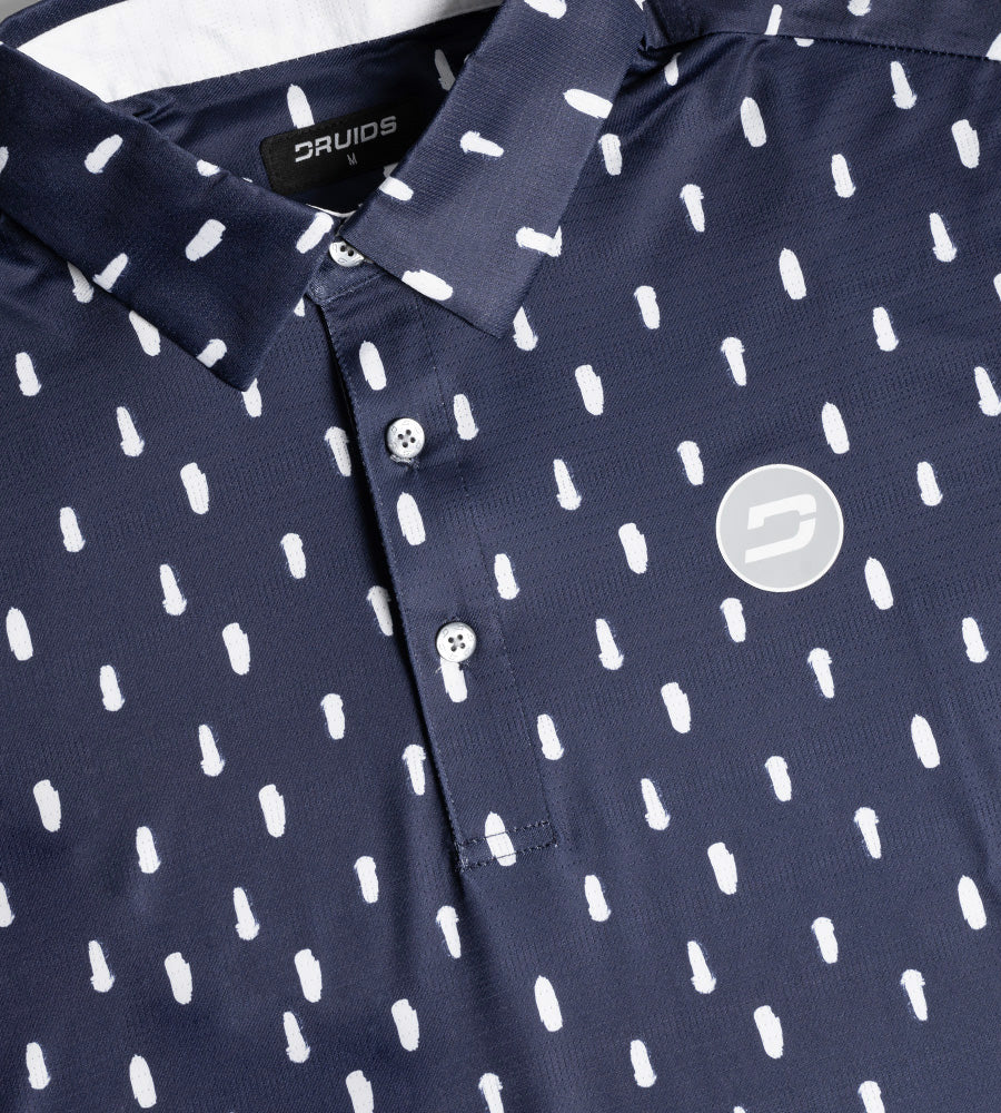 SPLATTER POLO - NAVY - Image 4