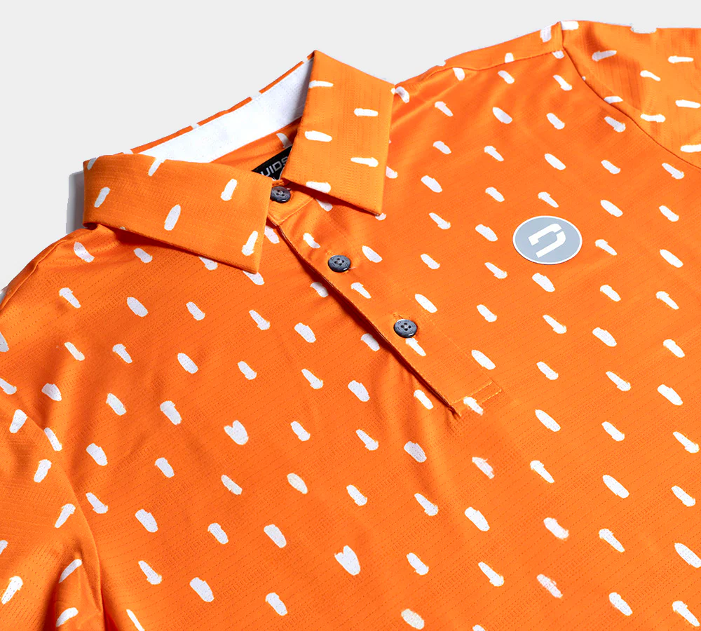 SPLATTER POLO - ORANGE - Image 3