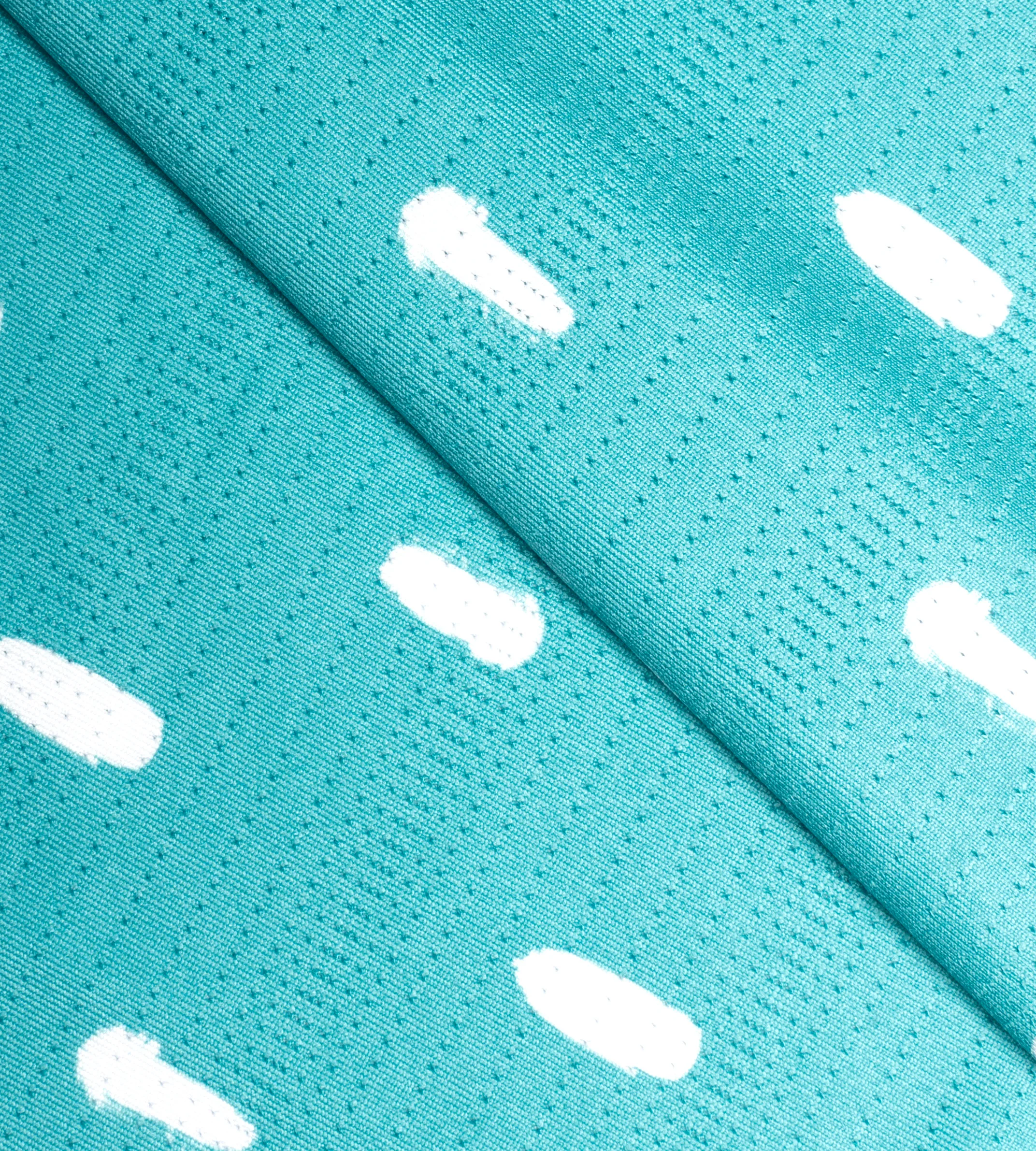 SPLATTER POLO - TEAL - Image 5