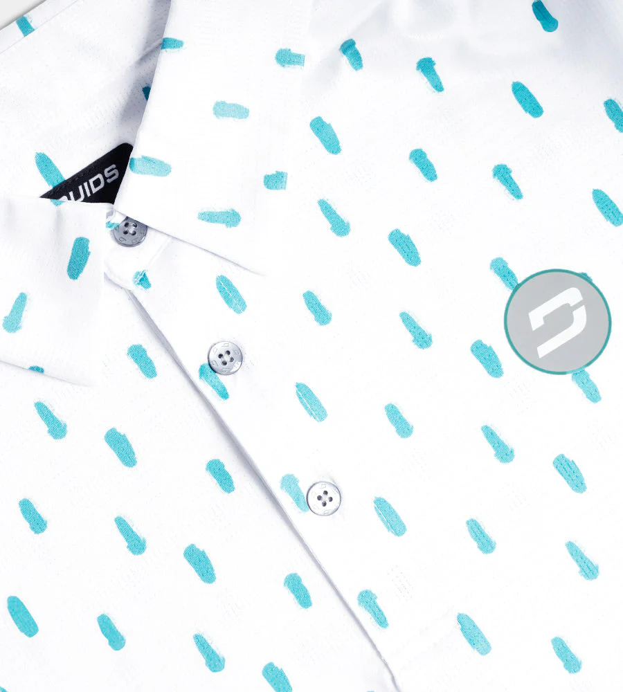 SPLATTER POLO - WHITE - Image 4