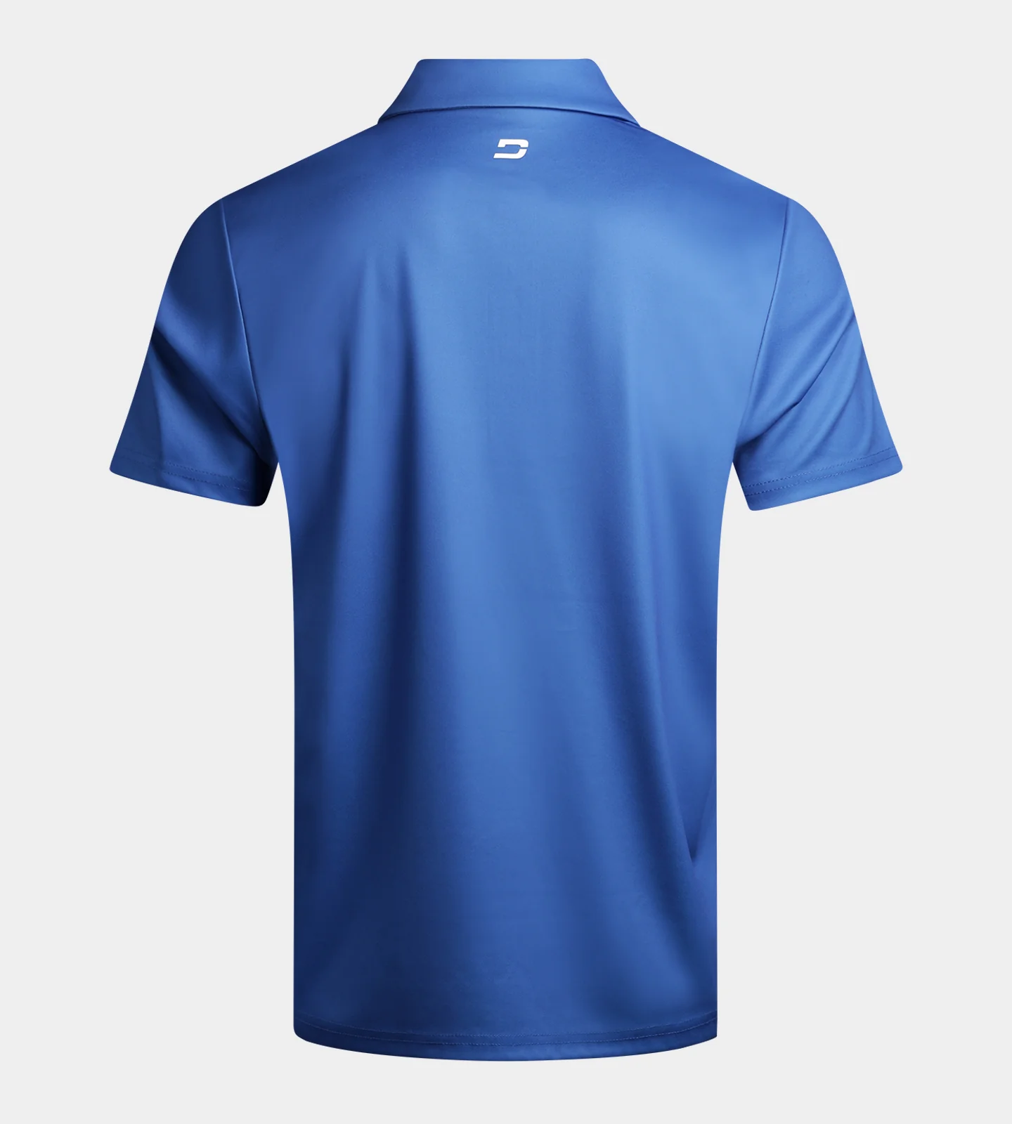 STRIPE PERFORMANCE POLO - BLUE - Image 2