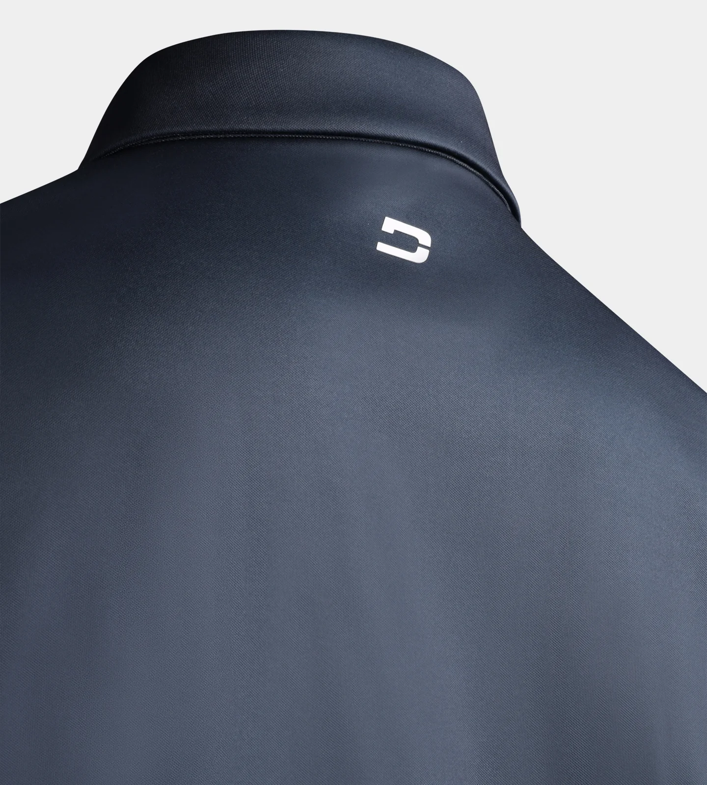 STRIPE PERFORMANCE POLO - CHARCOAL - Image 7