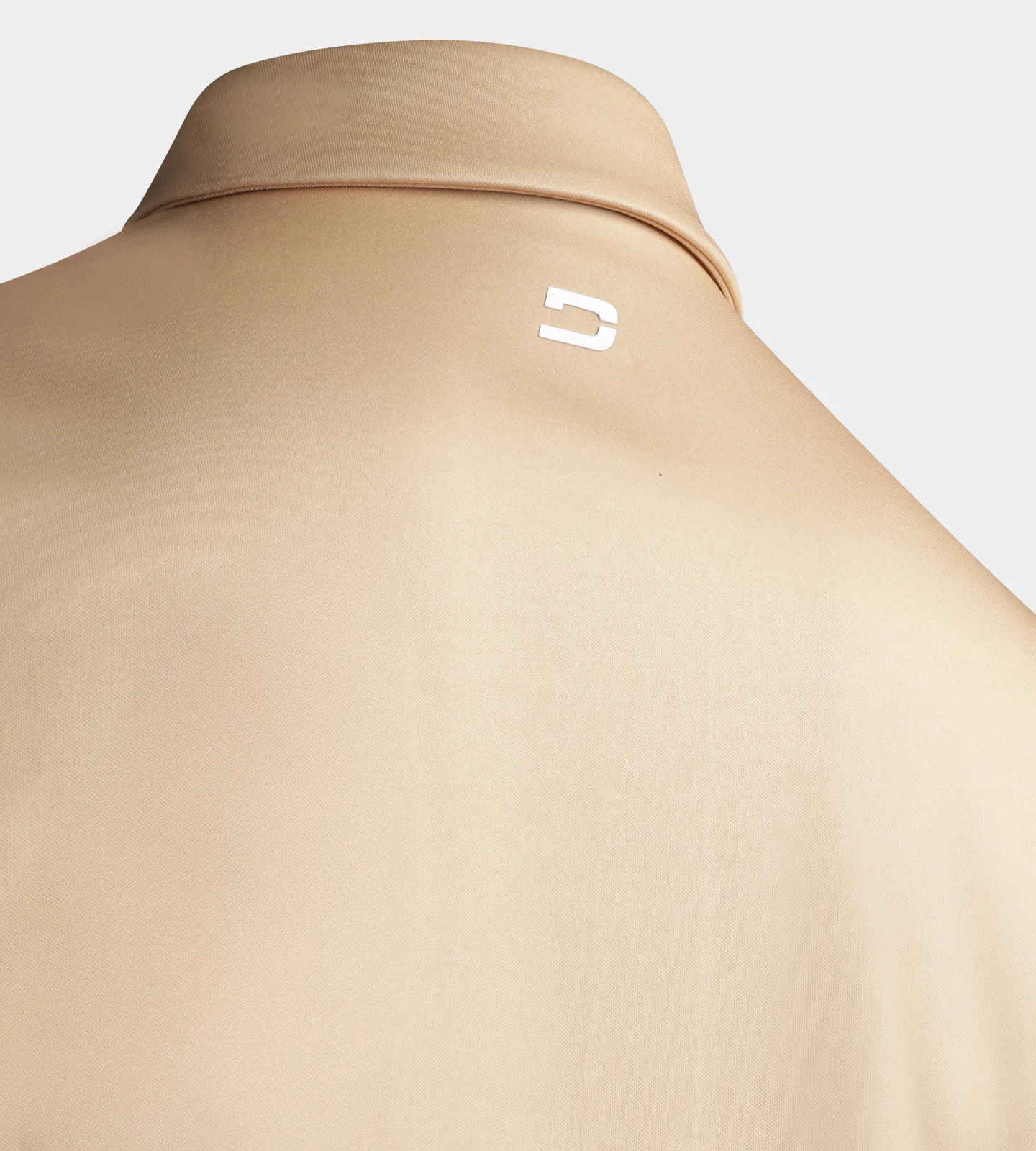 STRIPE PERFORMANCE POLO - GOLD - Image 7