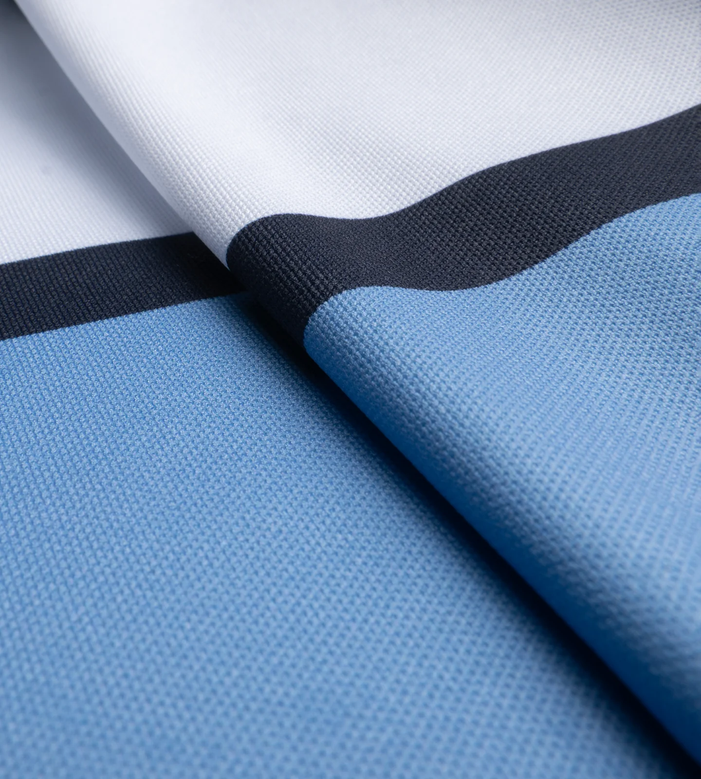 STRIPE PERFORMANCE POLO - NAVY - Image 8