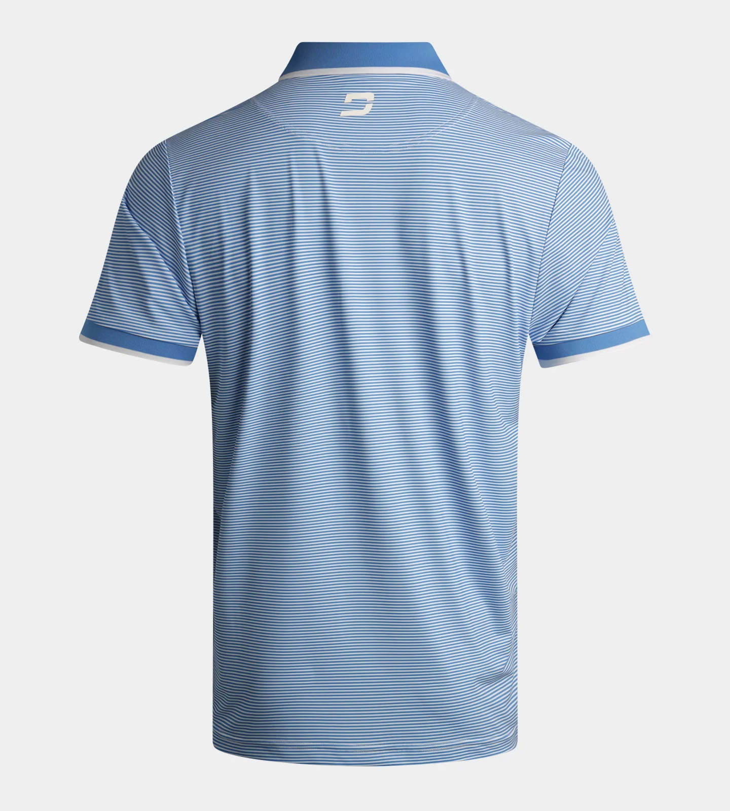 STRIPE POLO - BLUE - Image 2