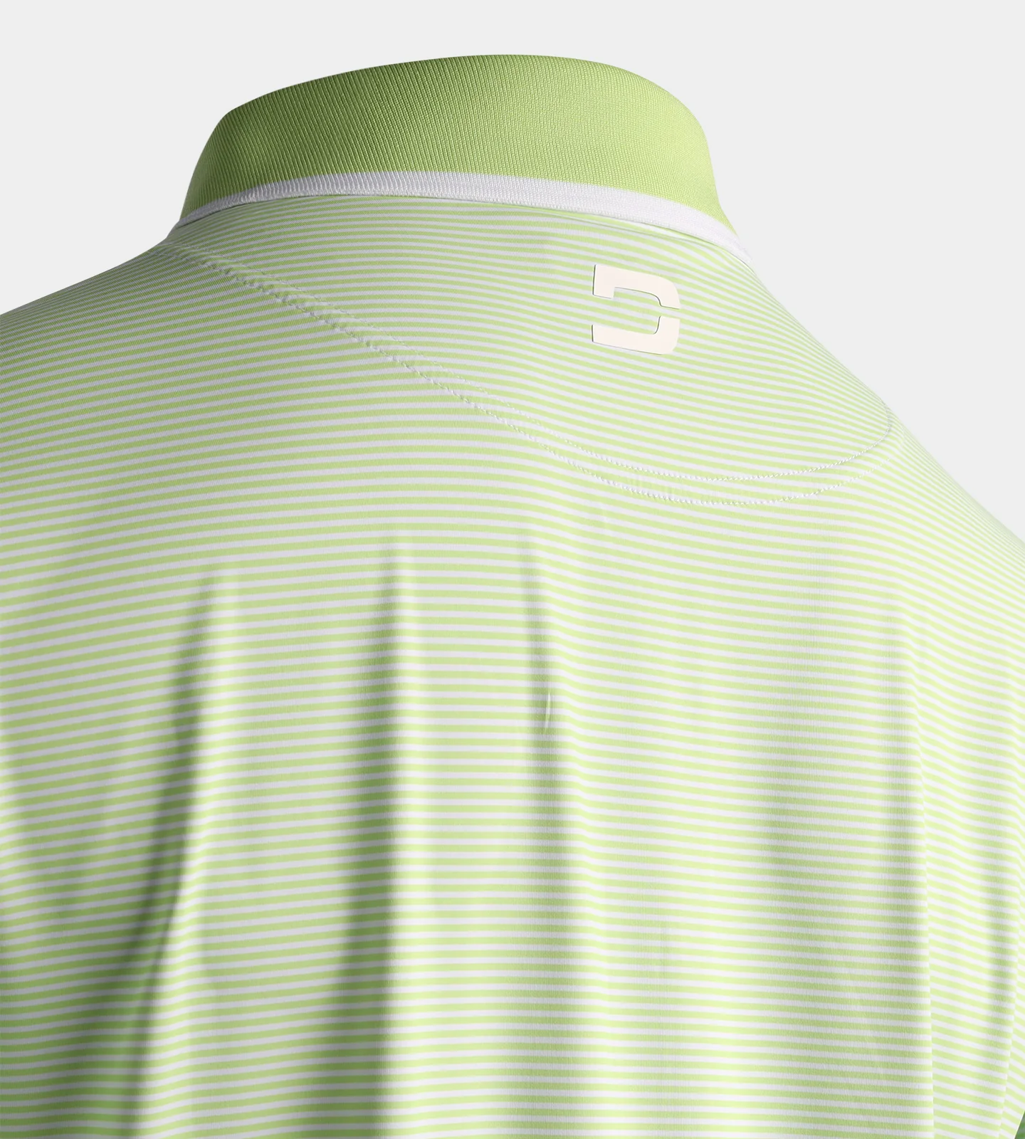 STRIPE POLO - LIME - Image 4