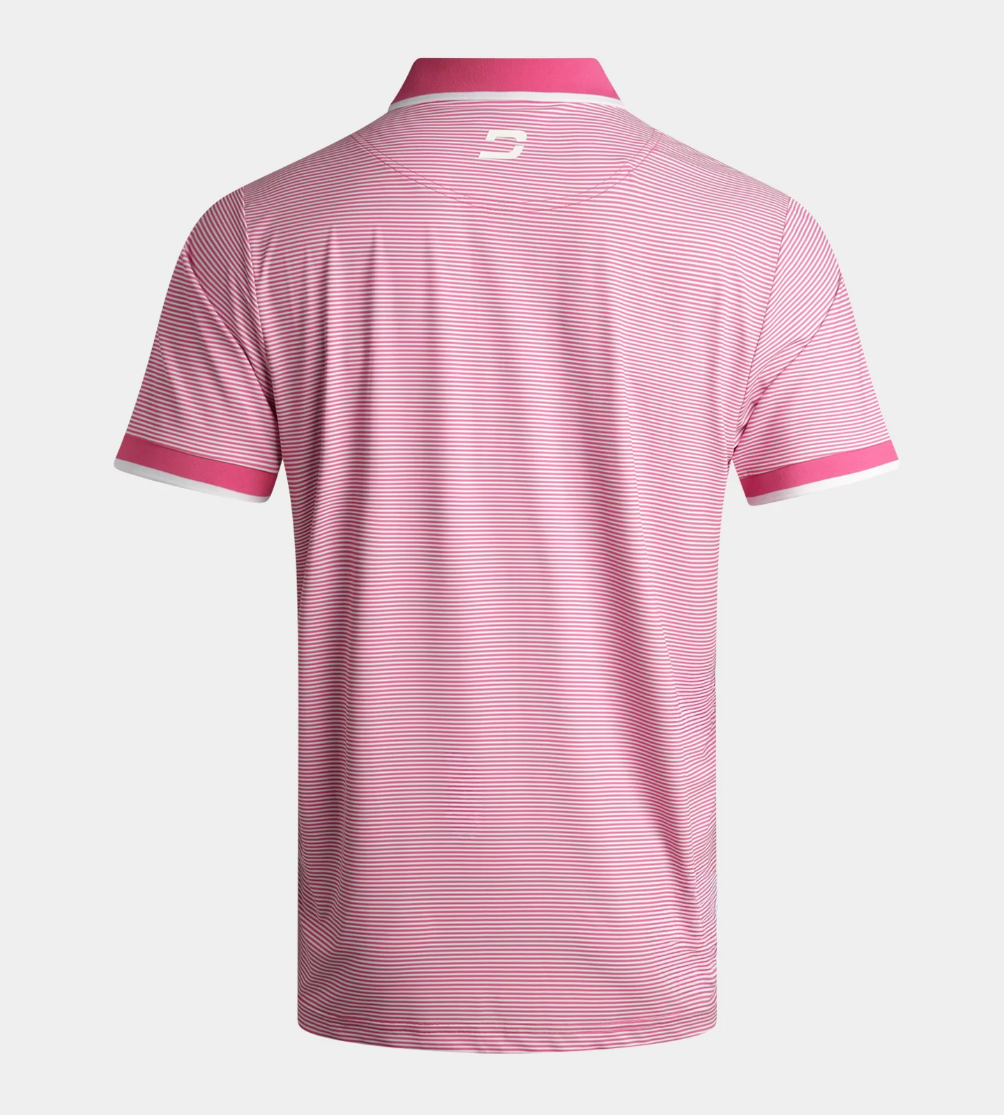 STRIPE POLO - PINK - Image 2