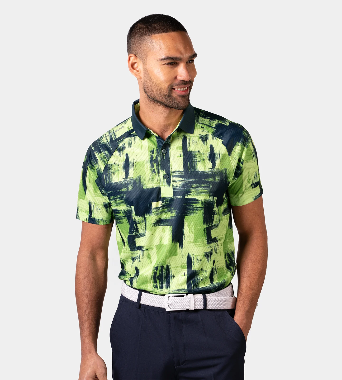 STROKE POLO - LIME - Image 4