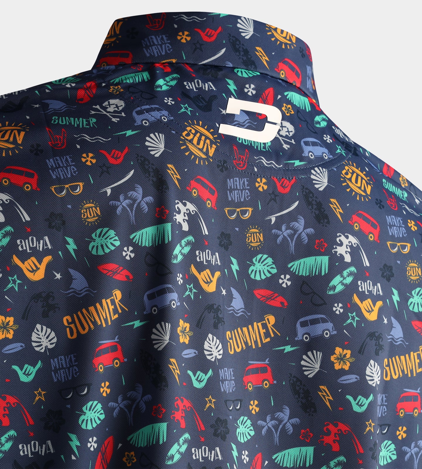 SUMMER BEACH POLO - NAVY - Image 4