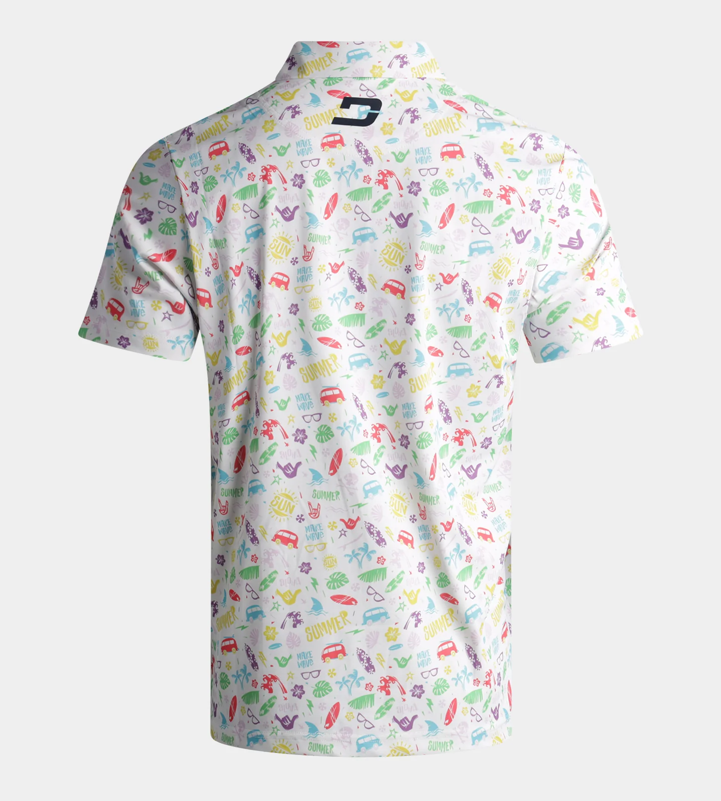 SUMMER BEACH POLO - WHITE - Image 2