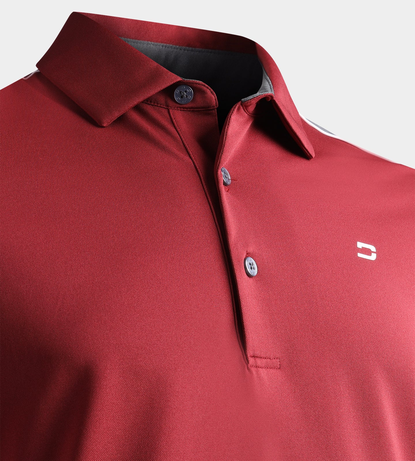 TECH DROP POLO - BURGUNDY - Image 6