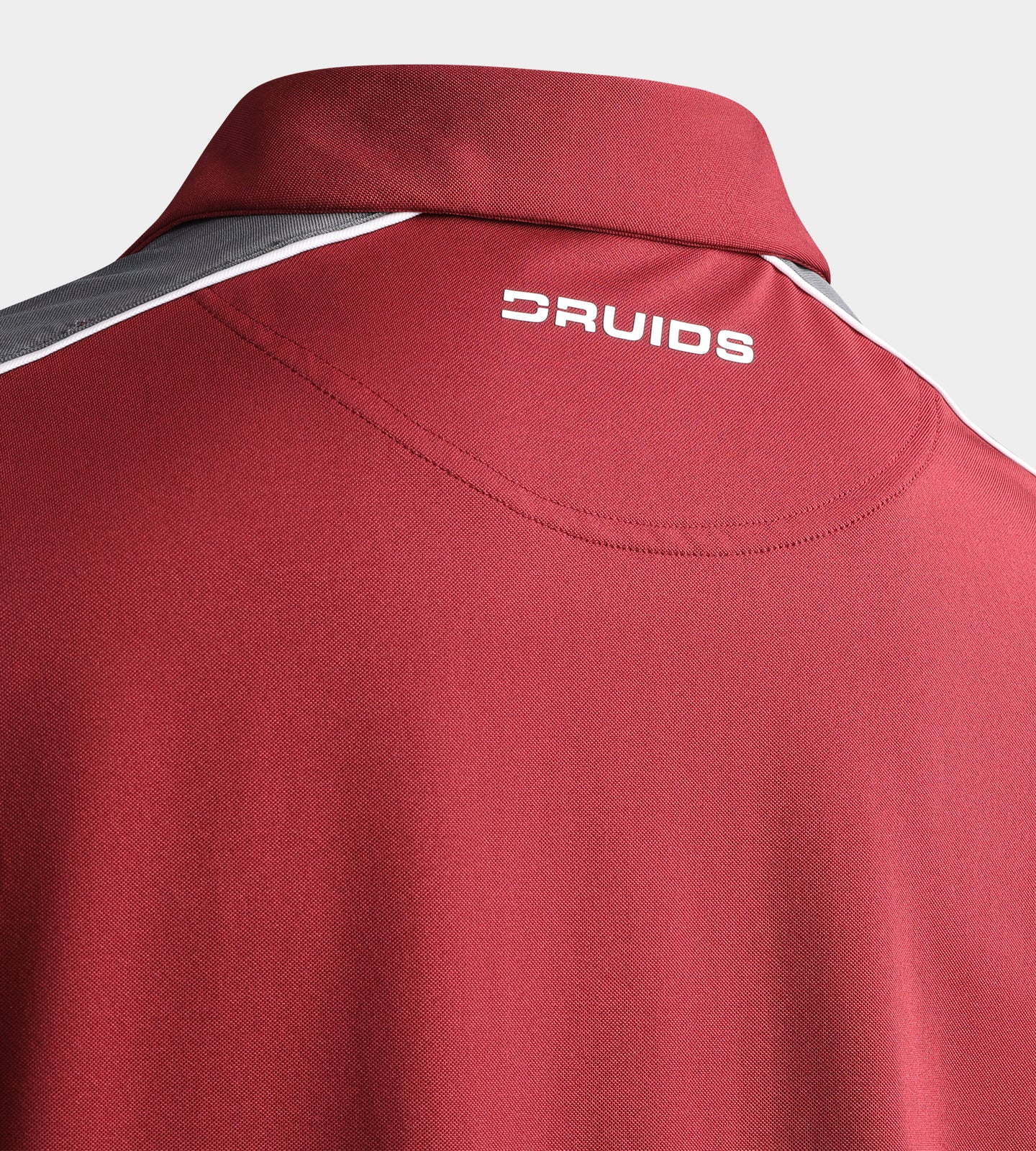 TECH DROP POLO - BURGUNDY - Image 7