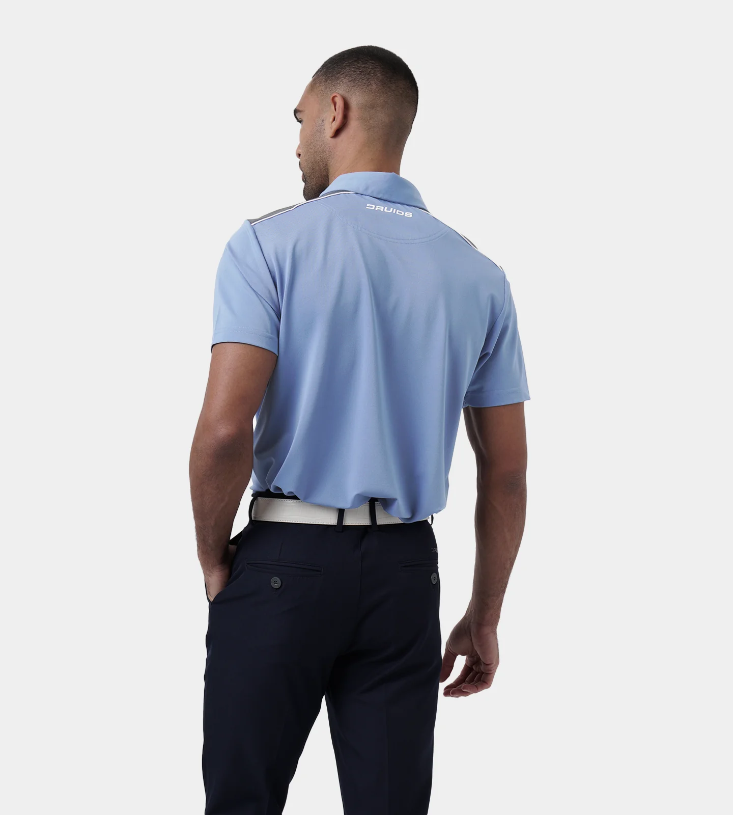 TECH DROP POLO - DENIM - Image 5