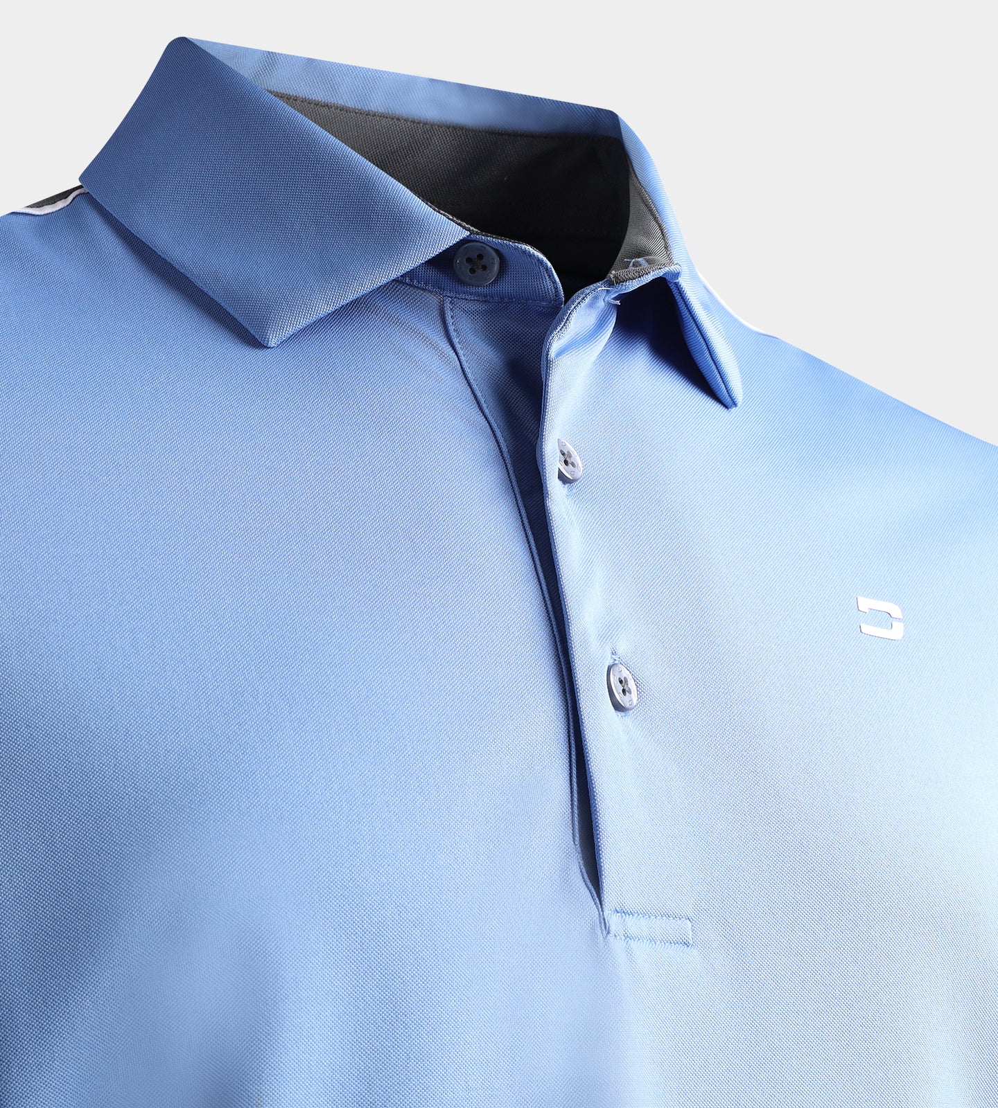 TECH DROP POLO - DENIM - Image 6