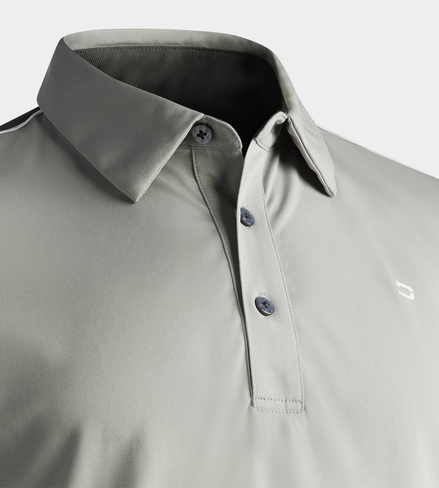 TECH DROP POLO - GREY - Image 3