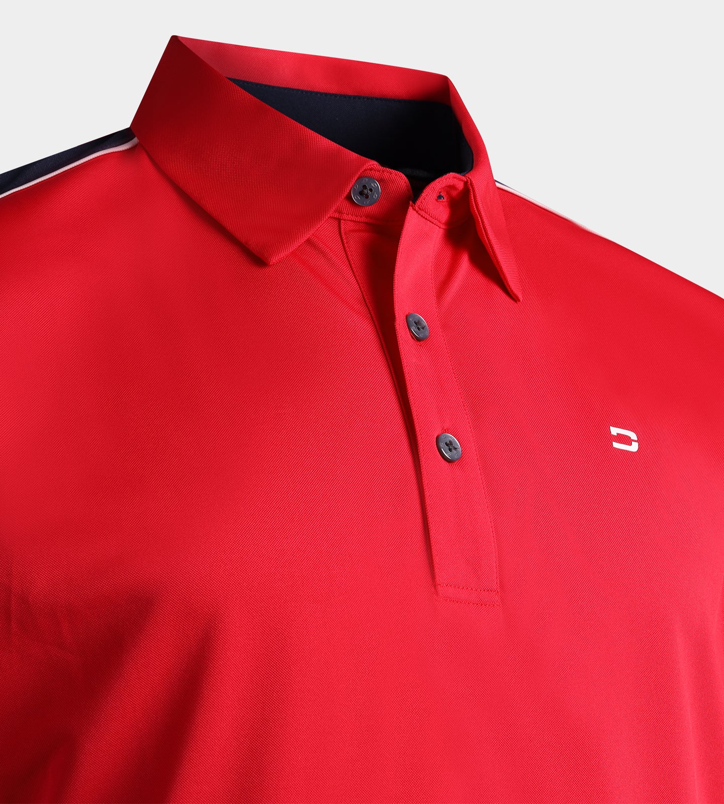 TECH DROP POLO - RED - Image 3
