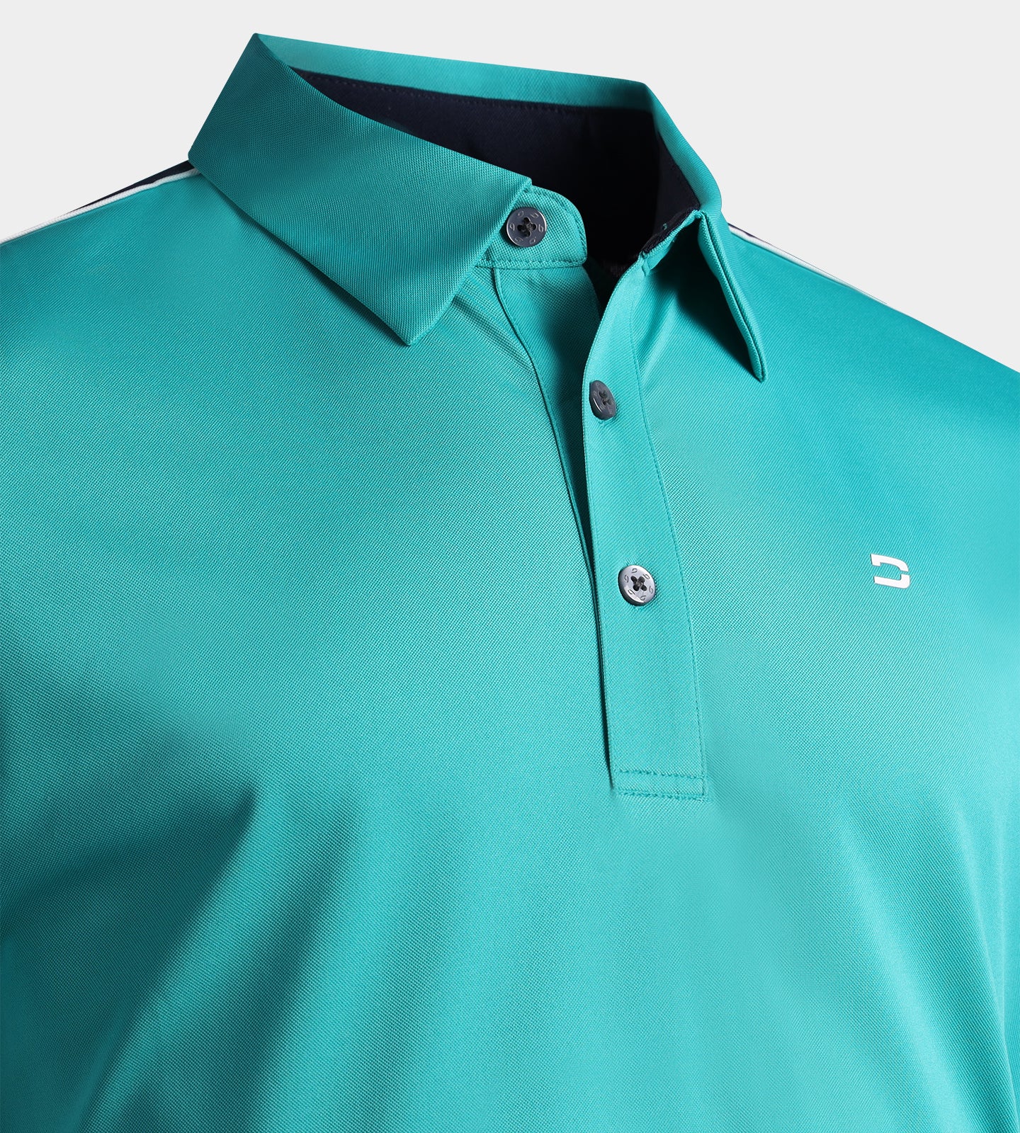 TECH DROP POLO - TEAL - Image 3