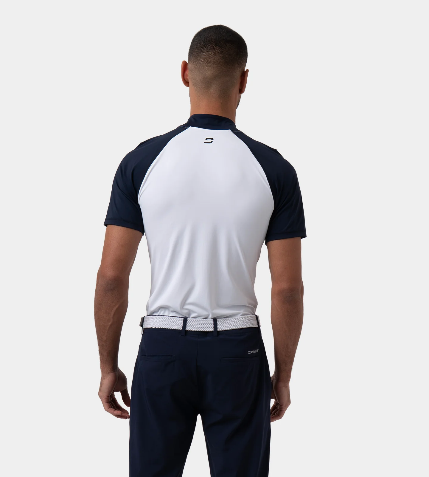 TEE TIGHT BASELAYER - NAVY/ WHITE - Image 4