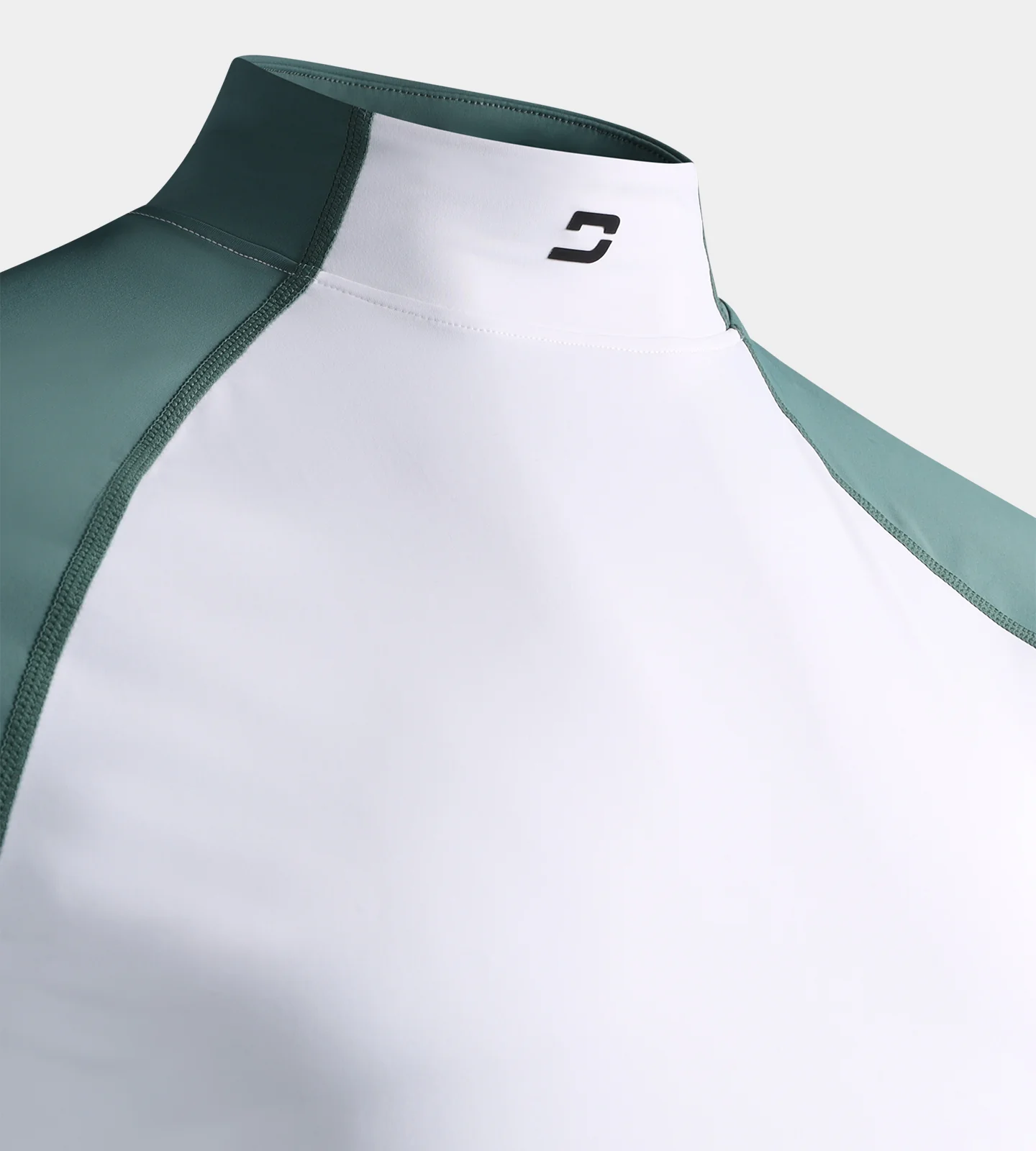 TEE TIGHT BASELAYER - SAGE/ WHITE - Image 6