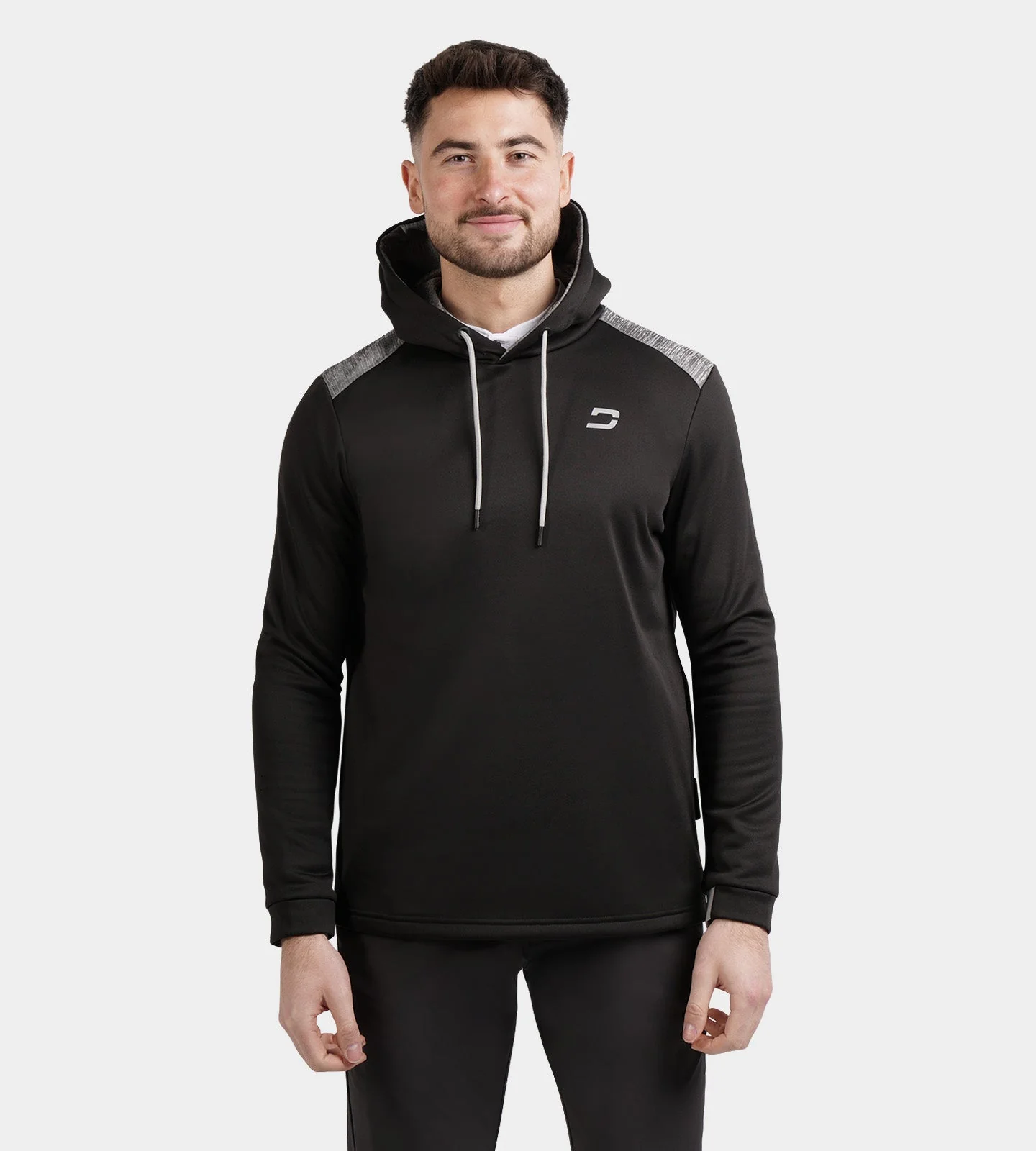 TEE-TIME HOODIE - BLACK - Image 3