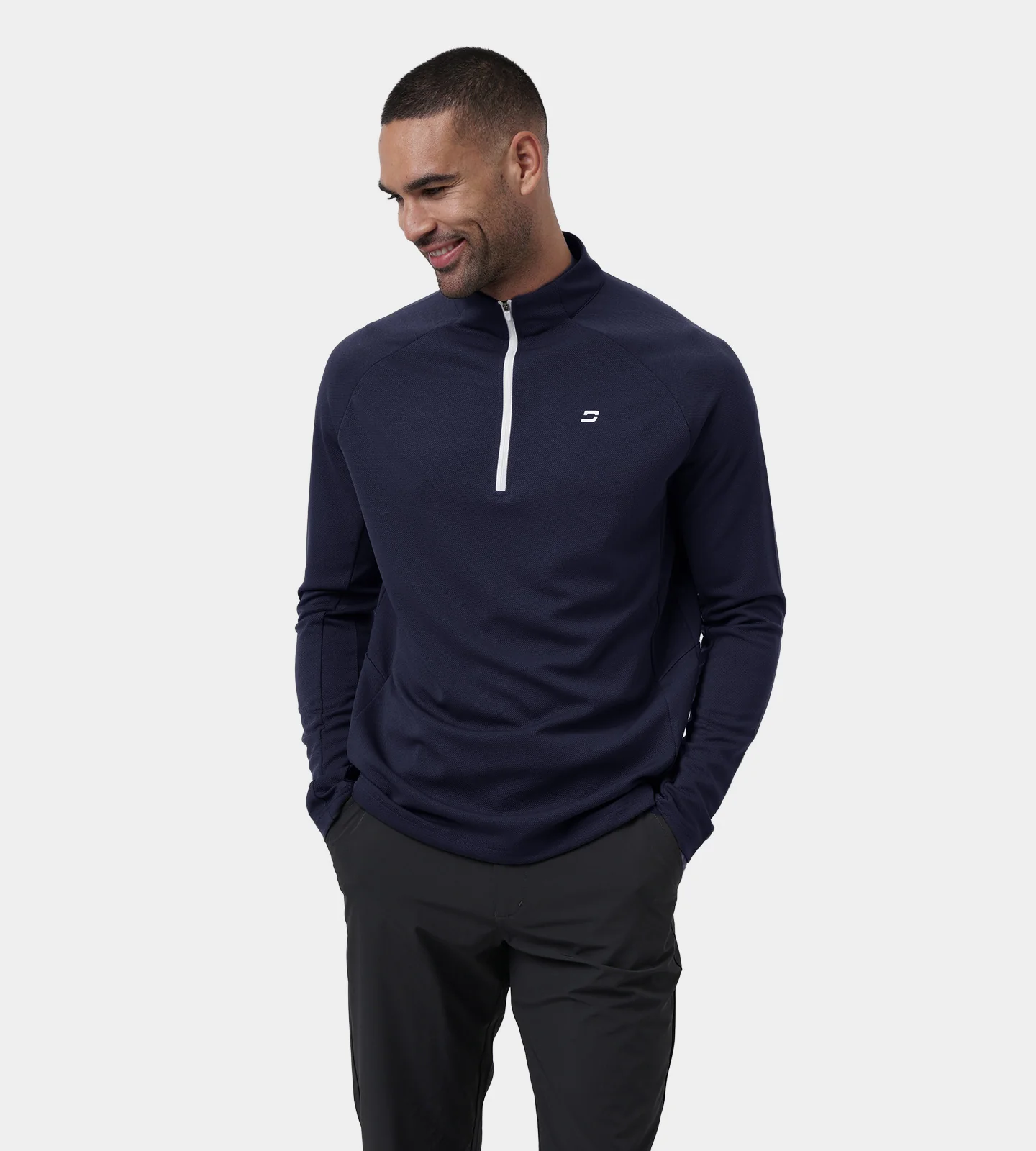 TERRY MIDLAYER - NAVY - Image 3