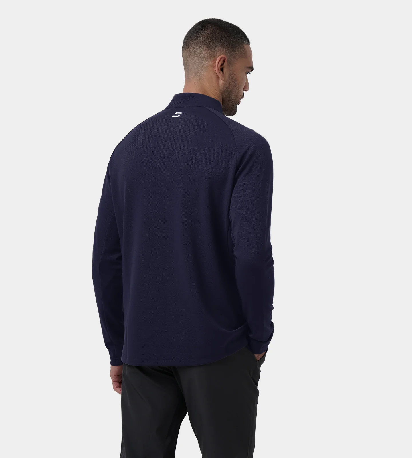 TERRY MIDLAYER - NAVY - Image 4