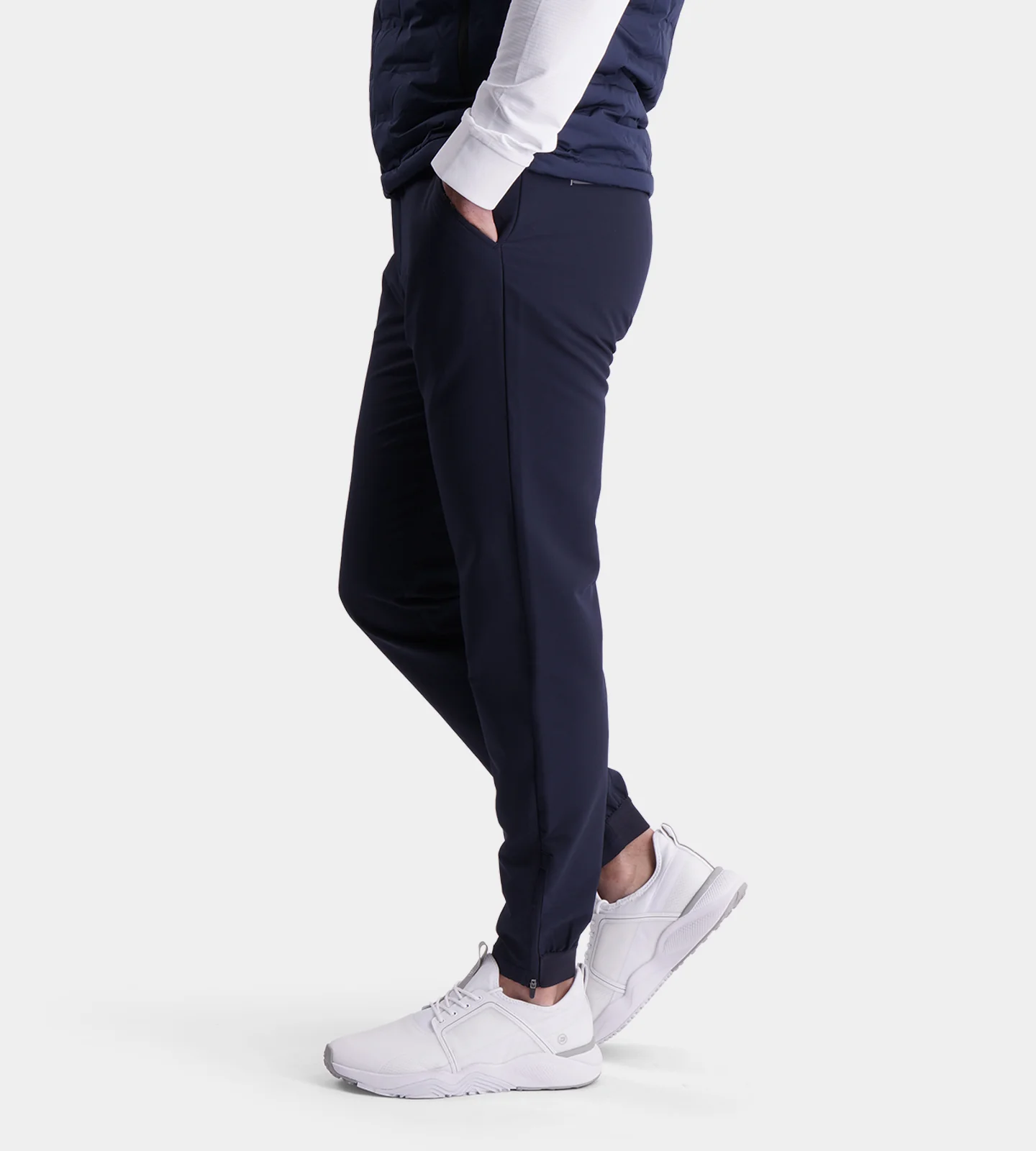 THERMAL WINTER GOLF JOGGERS - NAVY - Image 4