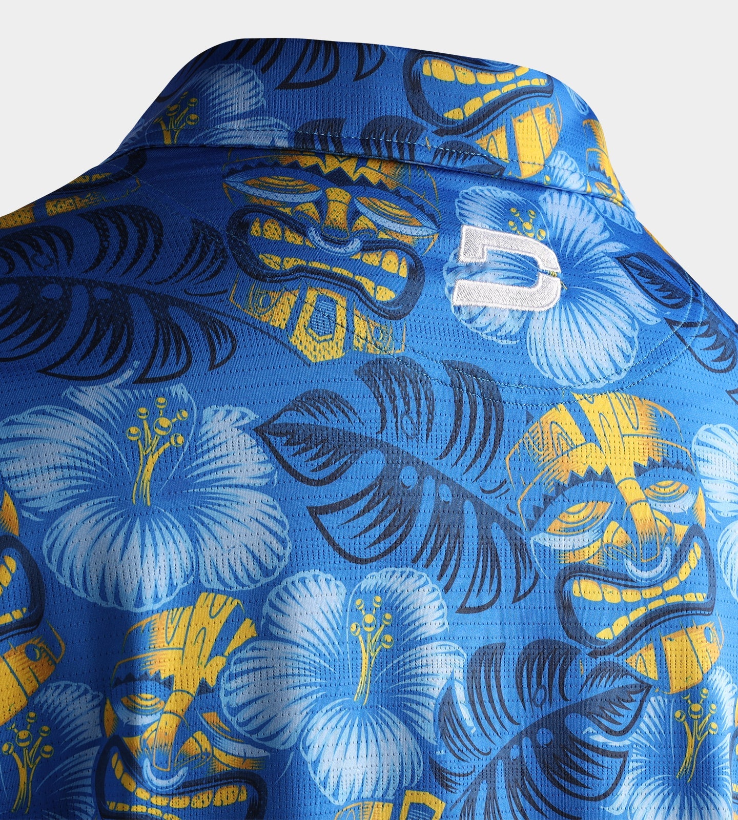 TIKI POLO - BLUE / YELLOW - Image 6