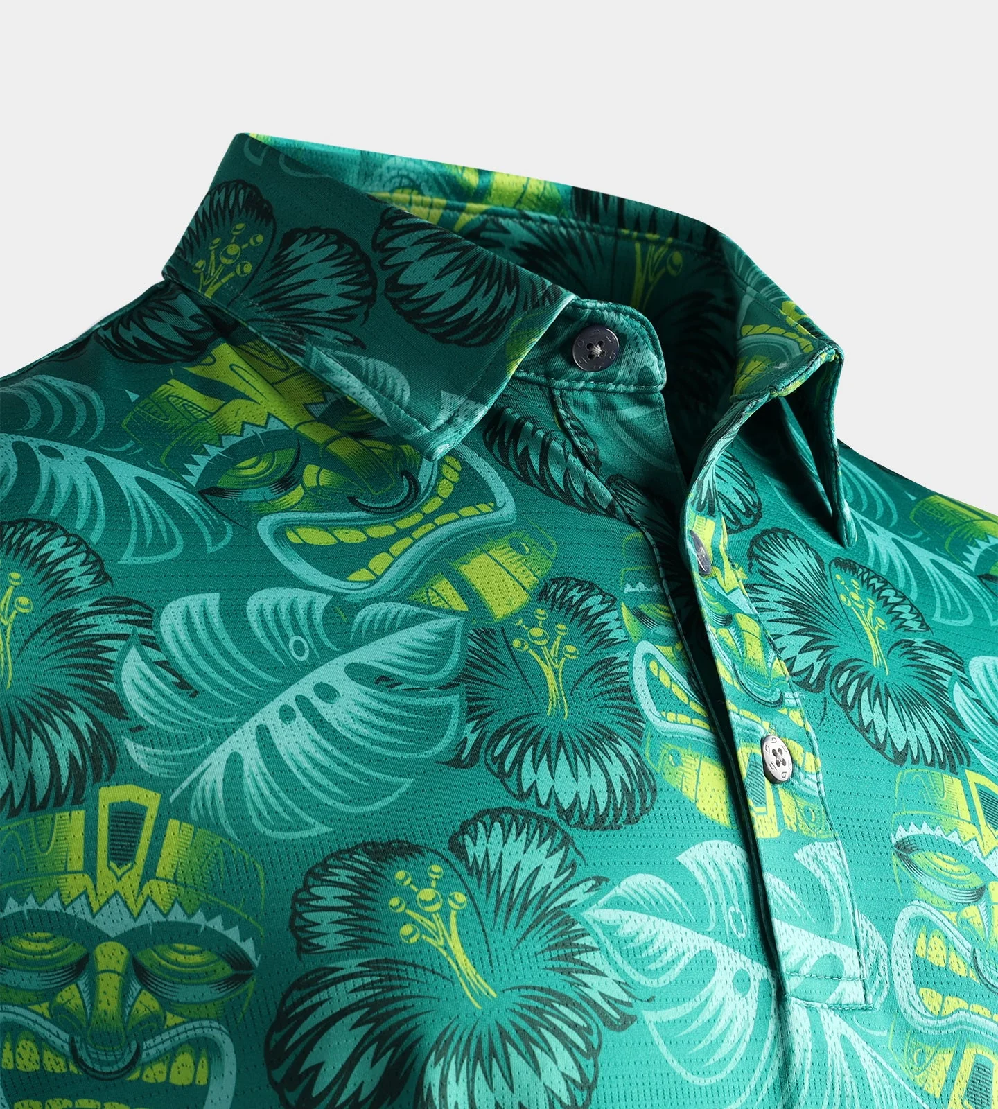TIKI POLO - GREEN - Image 3