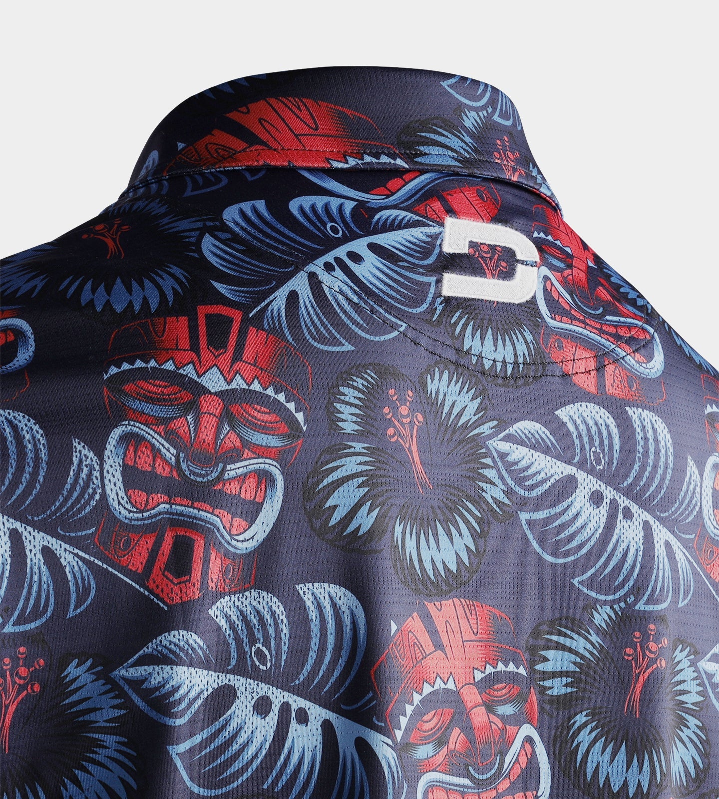 TIKI POLO - NAVY / CORAL - Image 4
