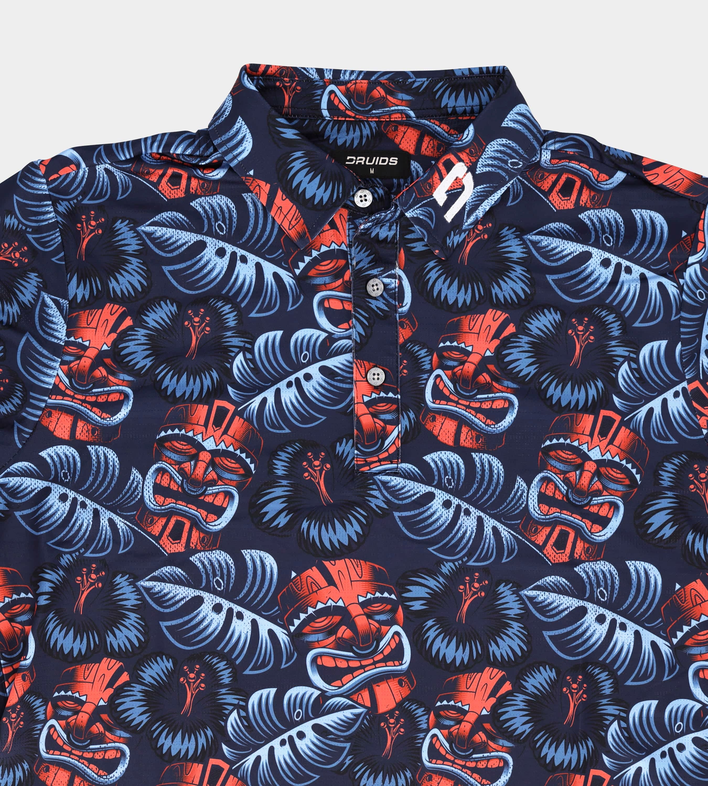 TIKI POLO - NAVY / ORANGE - Image 5