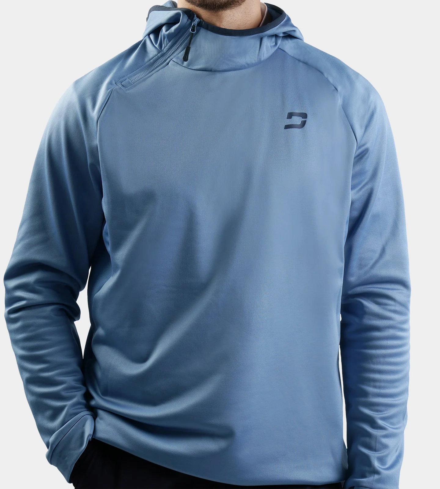 TIMELESS HOODIE - BLUE - Image 5