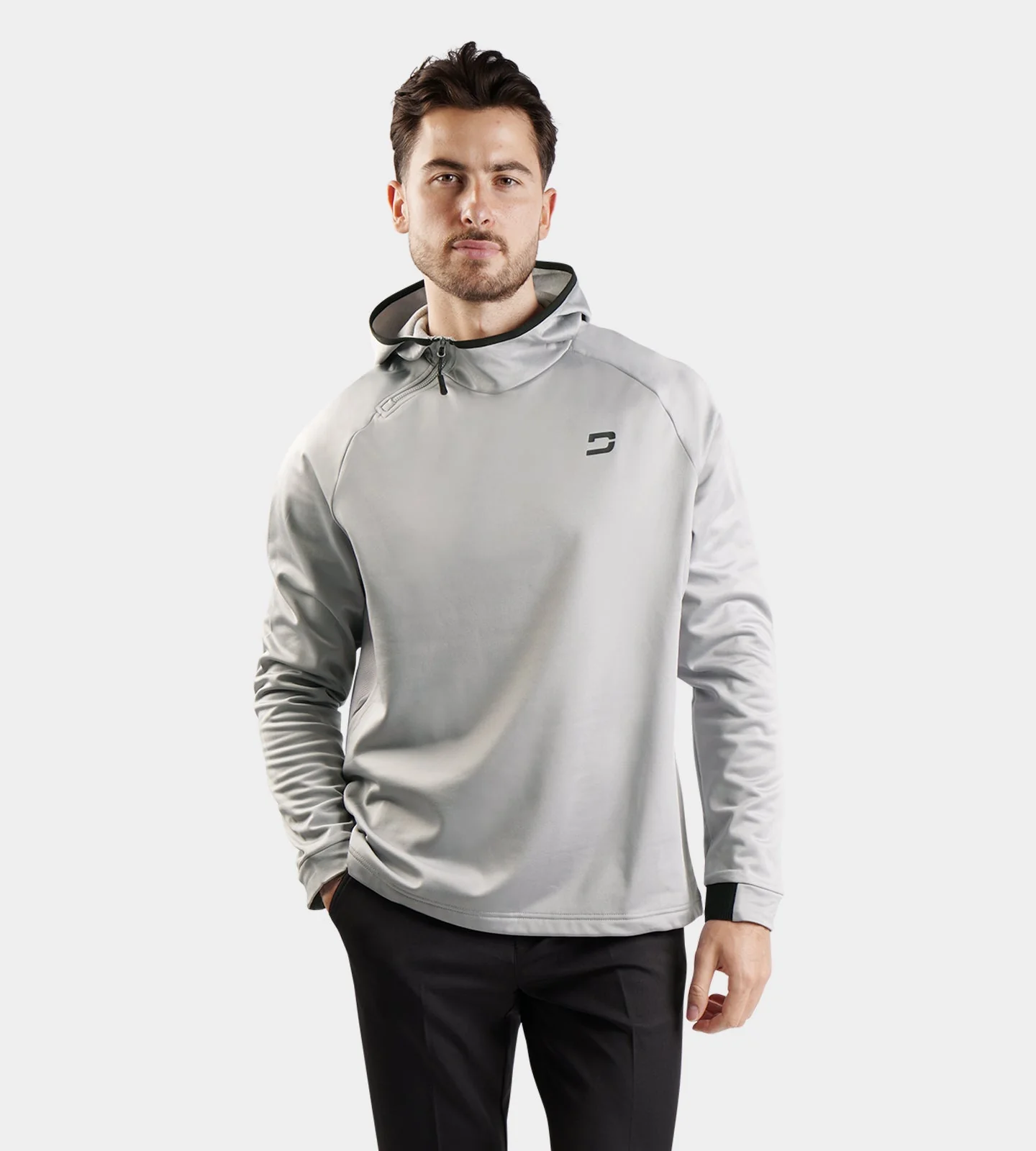 TIMELESS HOODIE - GREY - Image 3
